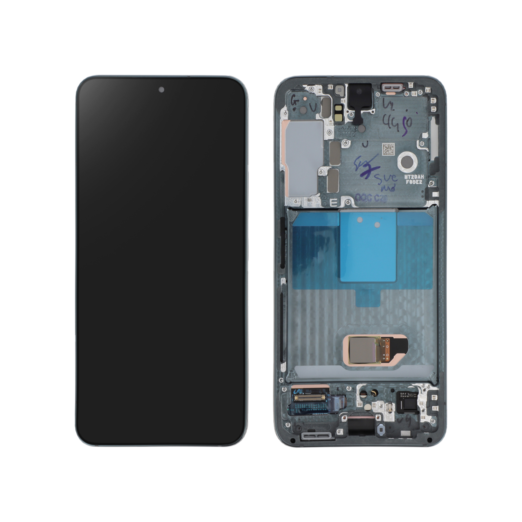 Display complet Samsung Galaxy S22 S901 Verde Service Pack