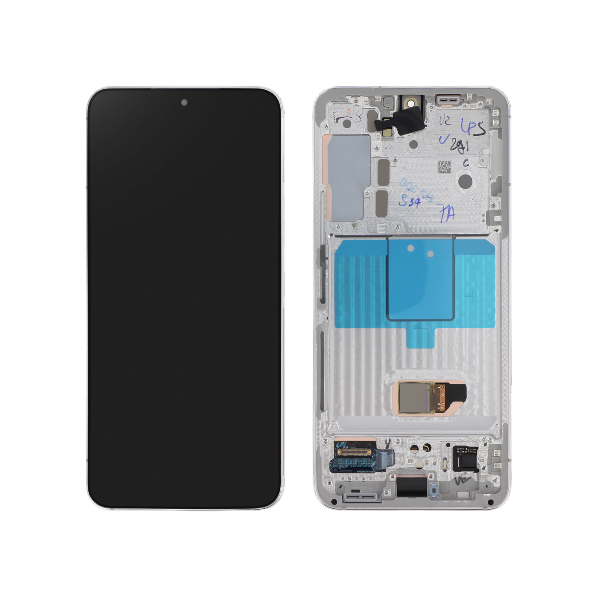 Display complet Samsung Galaxy S22 S901 Alb Service Pack
