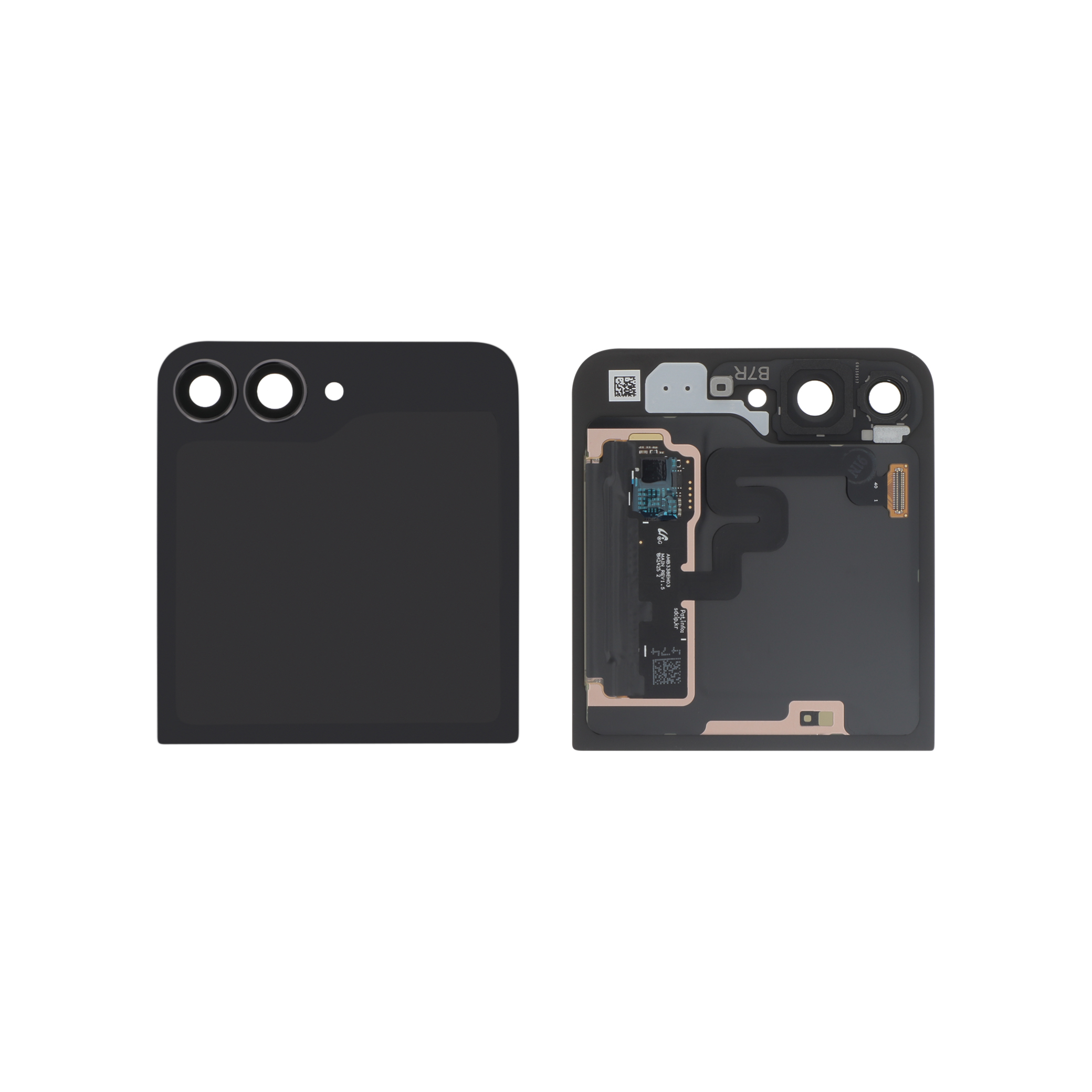 Display complet Samsung Galaxy Z Flip7 FE (F761B) Black Service Pack