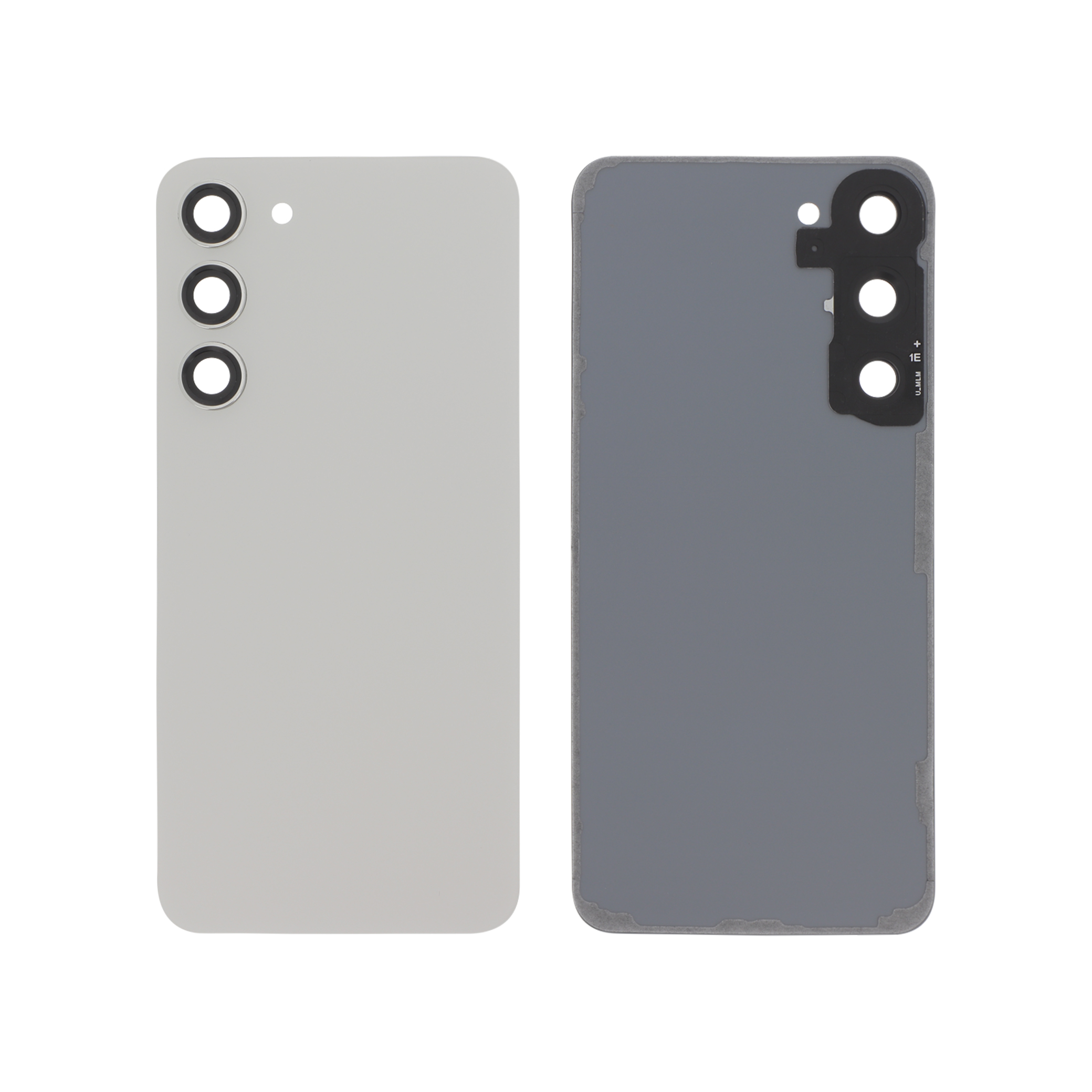 Capac spate Cream Samsung Galaxy S23+ (S916B), fara logo, compatibil