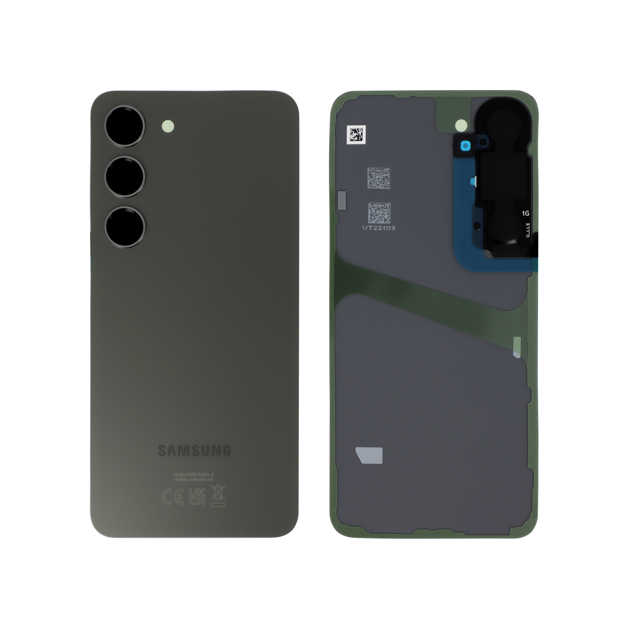 Capac spate Green Samsung Galaxy S23 (S911B) Service Pack