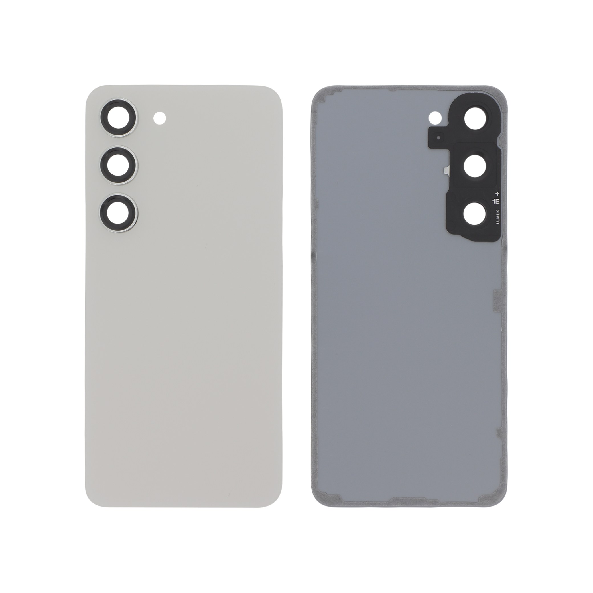 Capac spate Cream Samsung Galaxy S23 (S911B) fara logo