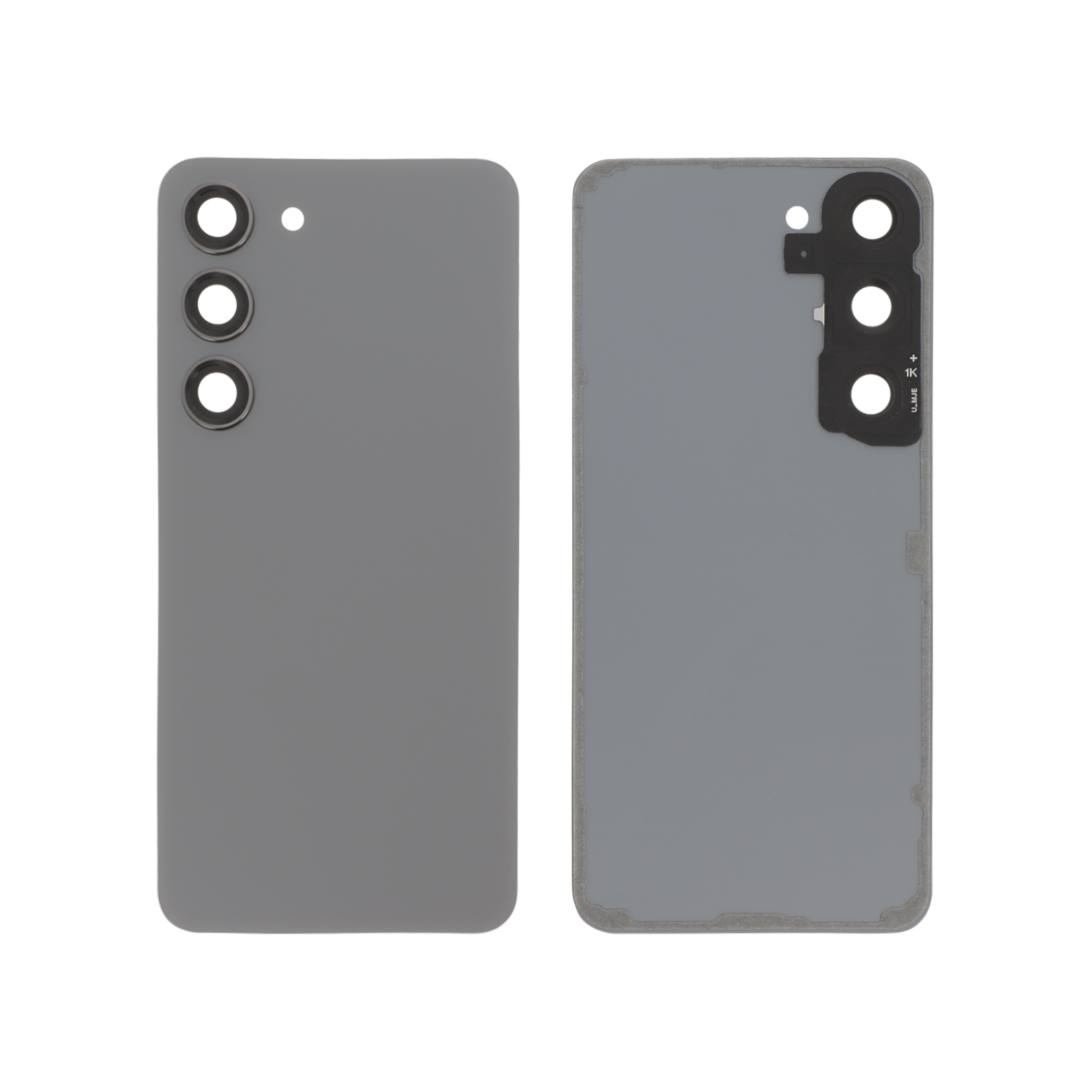 Capac spate Graphite Samsung Galaxy S23 (S911B), fara logo, compatibil