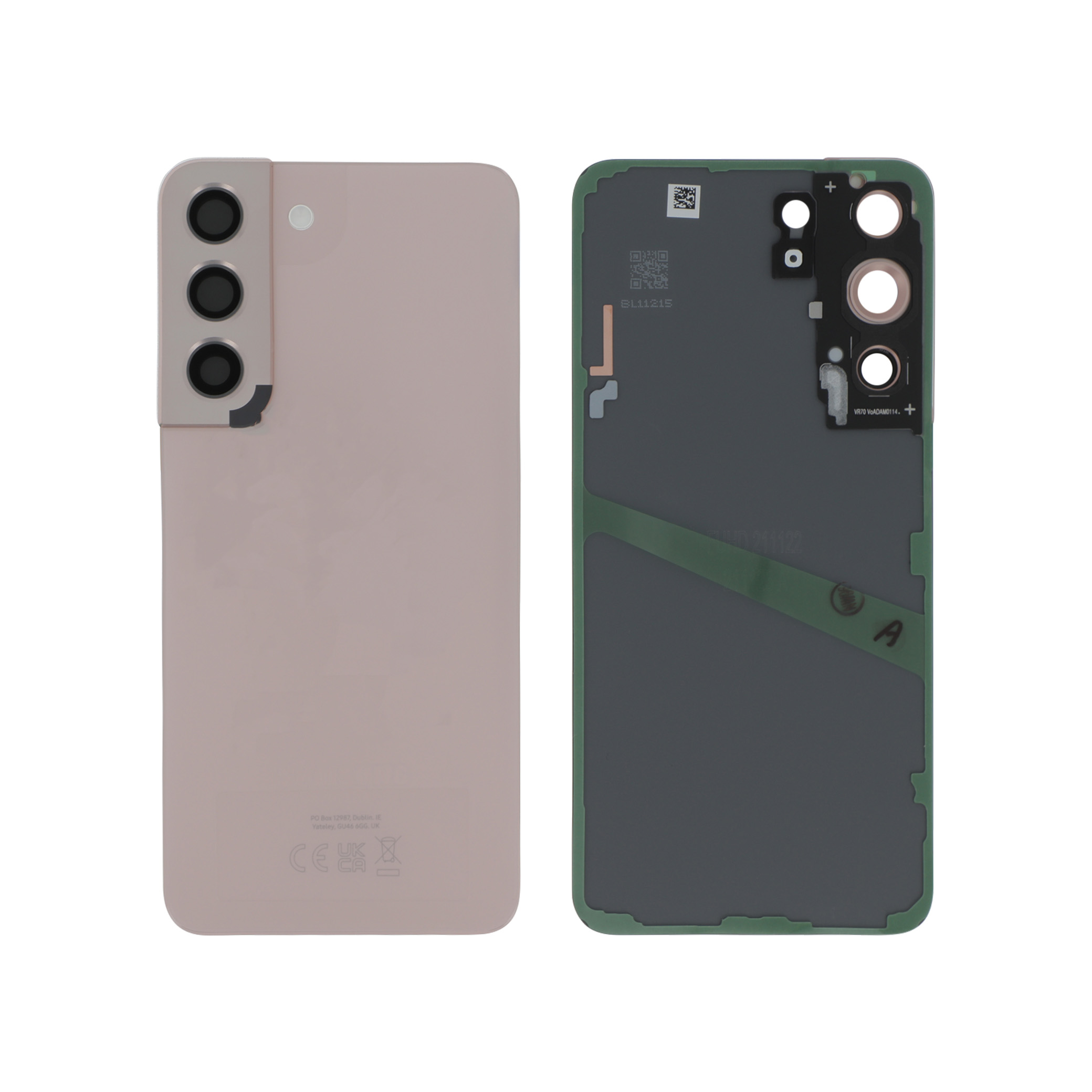 Capac spate Rose Gold Samsung Galaxy S22 (S901B) Service Pack