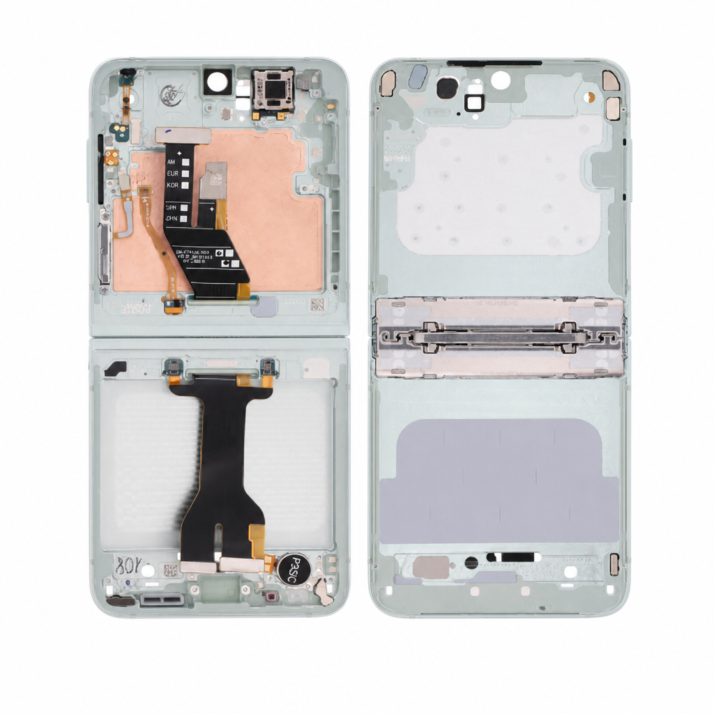 Midframe Water Green Samsung Galaxy Z Flip6 (F741B) Service Pack
