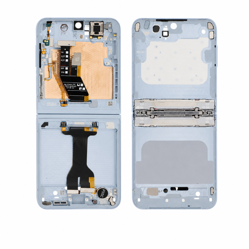 Midframe Blue Samsung Galaxy Z Flip6 (F741B) Service Pack