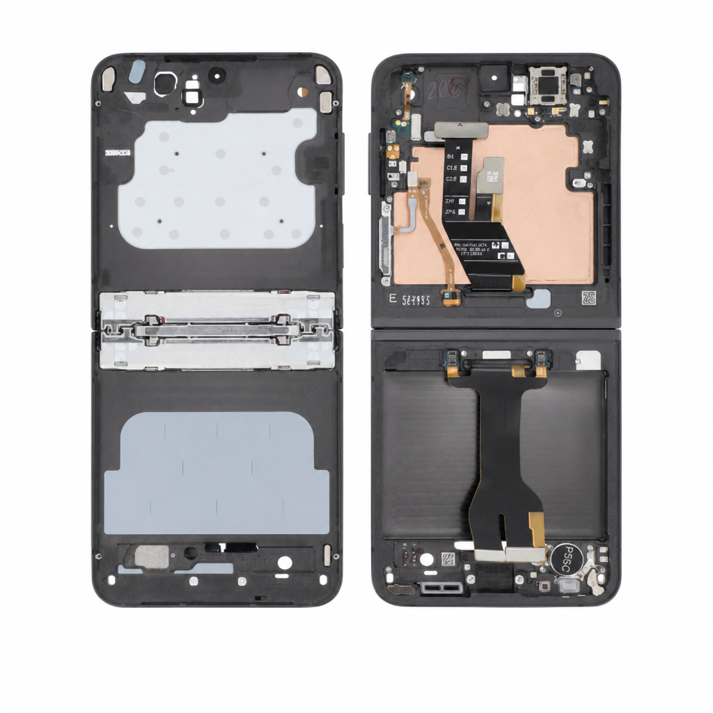 Midframe Black Samsung Galaxy Z Flip6 (F741B) Service Pack