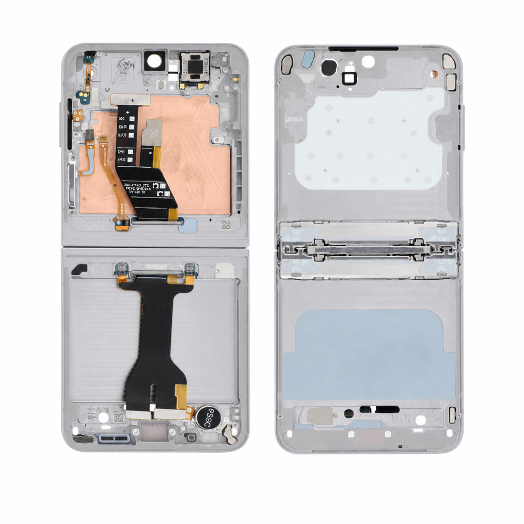 Midframe Grey Samsung Galaxy Z Flip6 (F741B) Service Pack