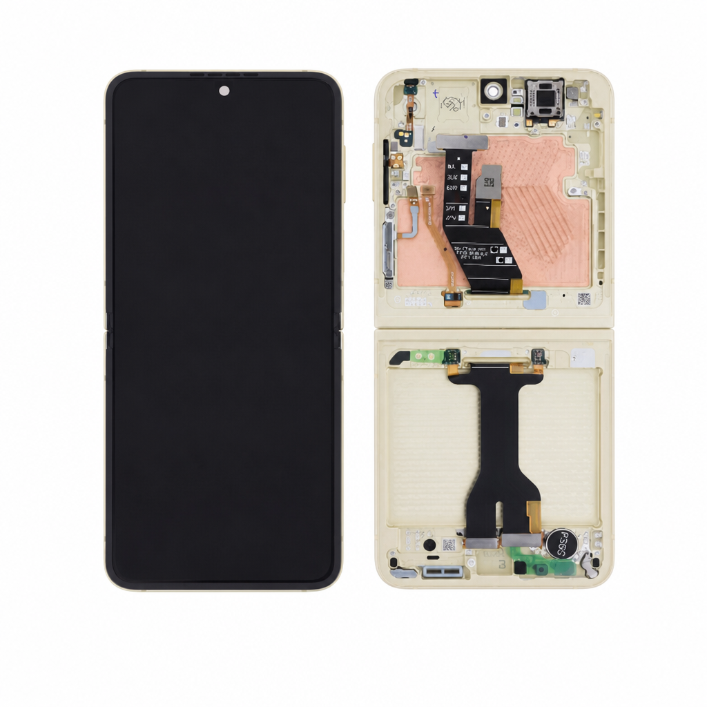 Display complet Samsung Galaxy Z Flip6 (F741B) Yellow Service Pack