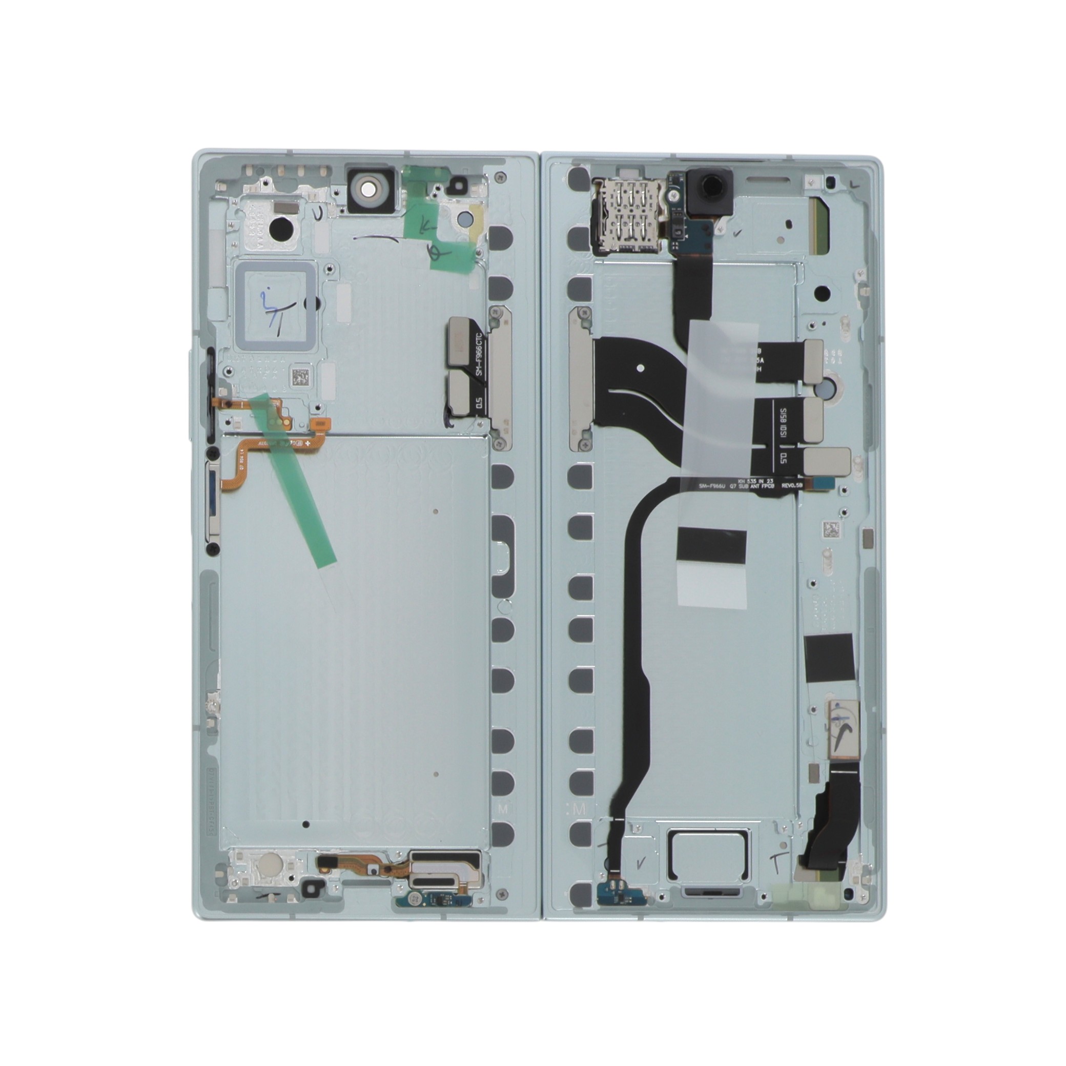 Display complet Samsung Galaxy Z Fold7 (F966B) Green Service Pack