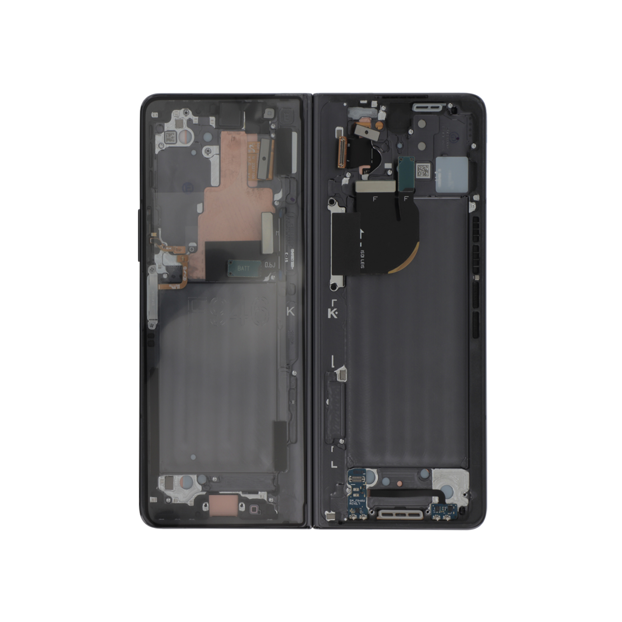 Display complet Samsung Galaxy Z Fold5 (F946B) Black Service Pack