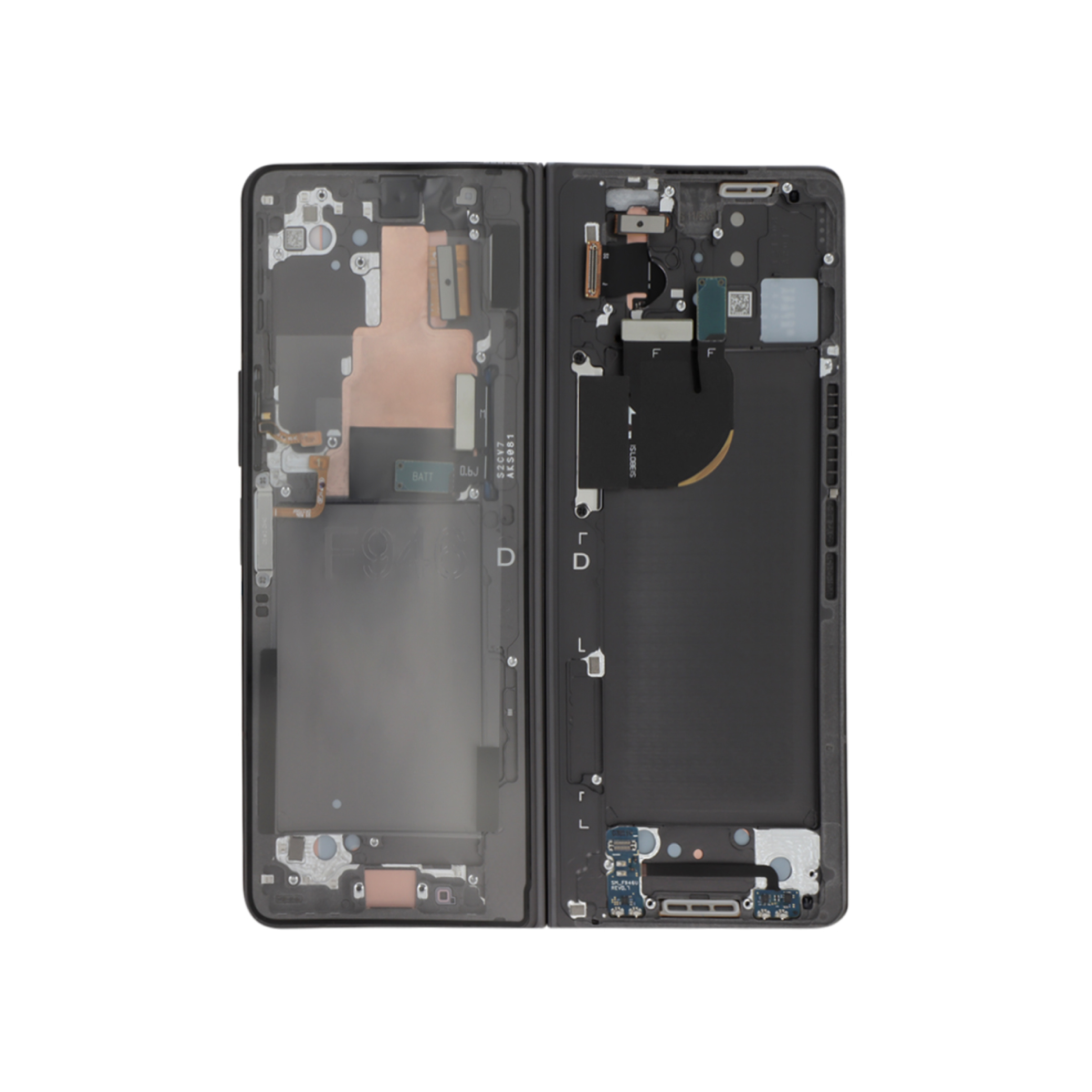 Display complet Samsung Galaxy Z Fold5 (F946B) Gri Service Pack