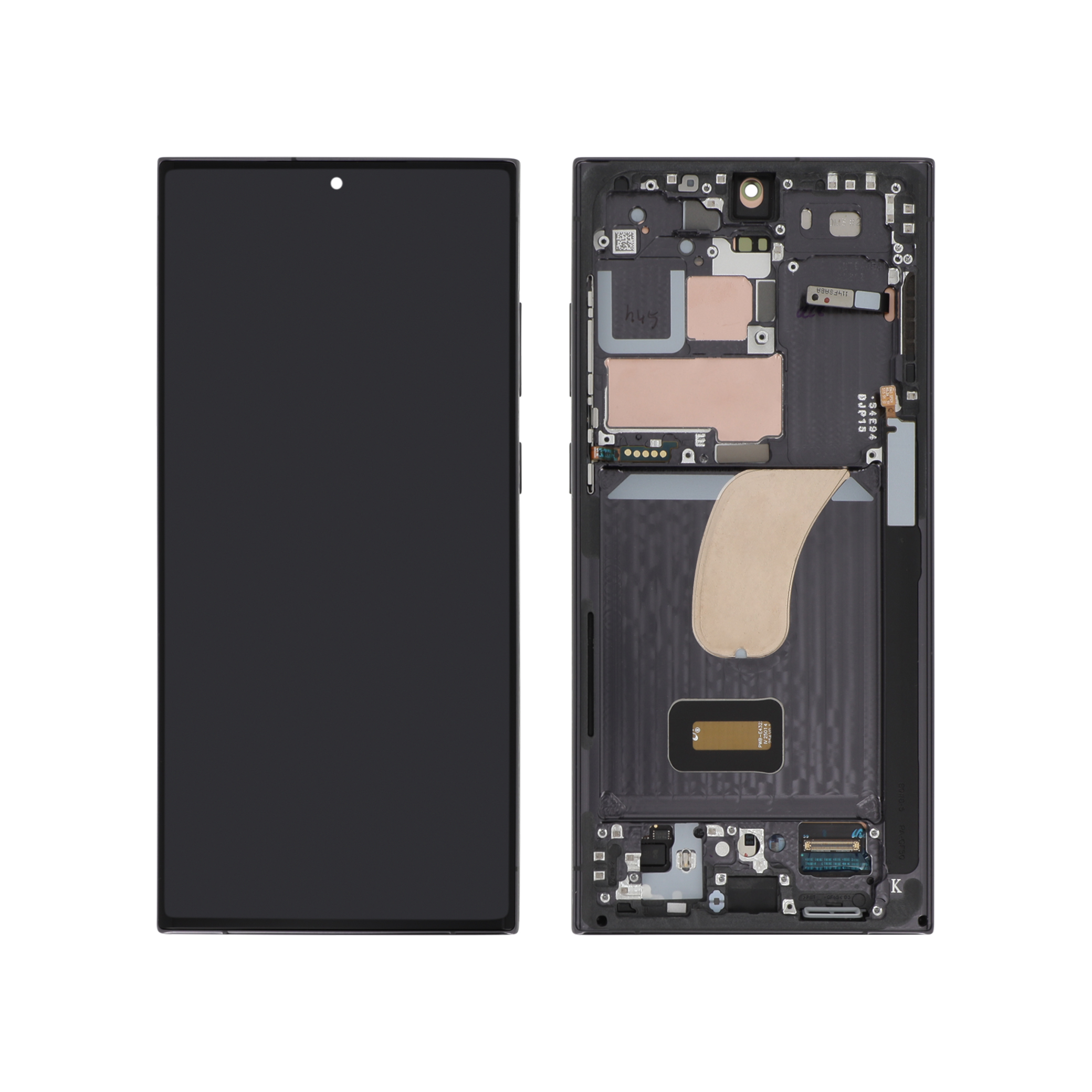 Display complet Samsung Galaxy S23 Ultra (S918) Black Service Pack PA