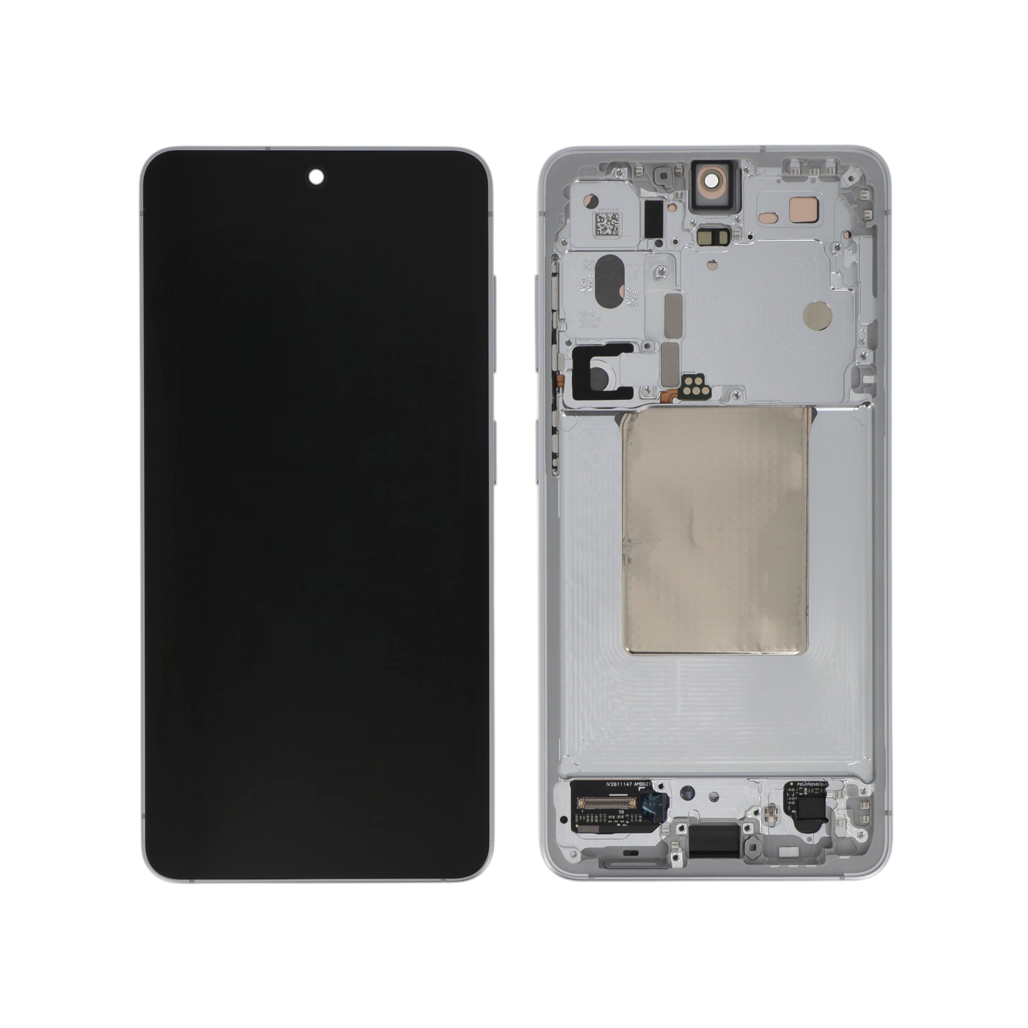 Display complet Samsung Galaxy S26 (S942B) alb Service Pack PA cu diagnoză