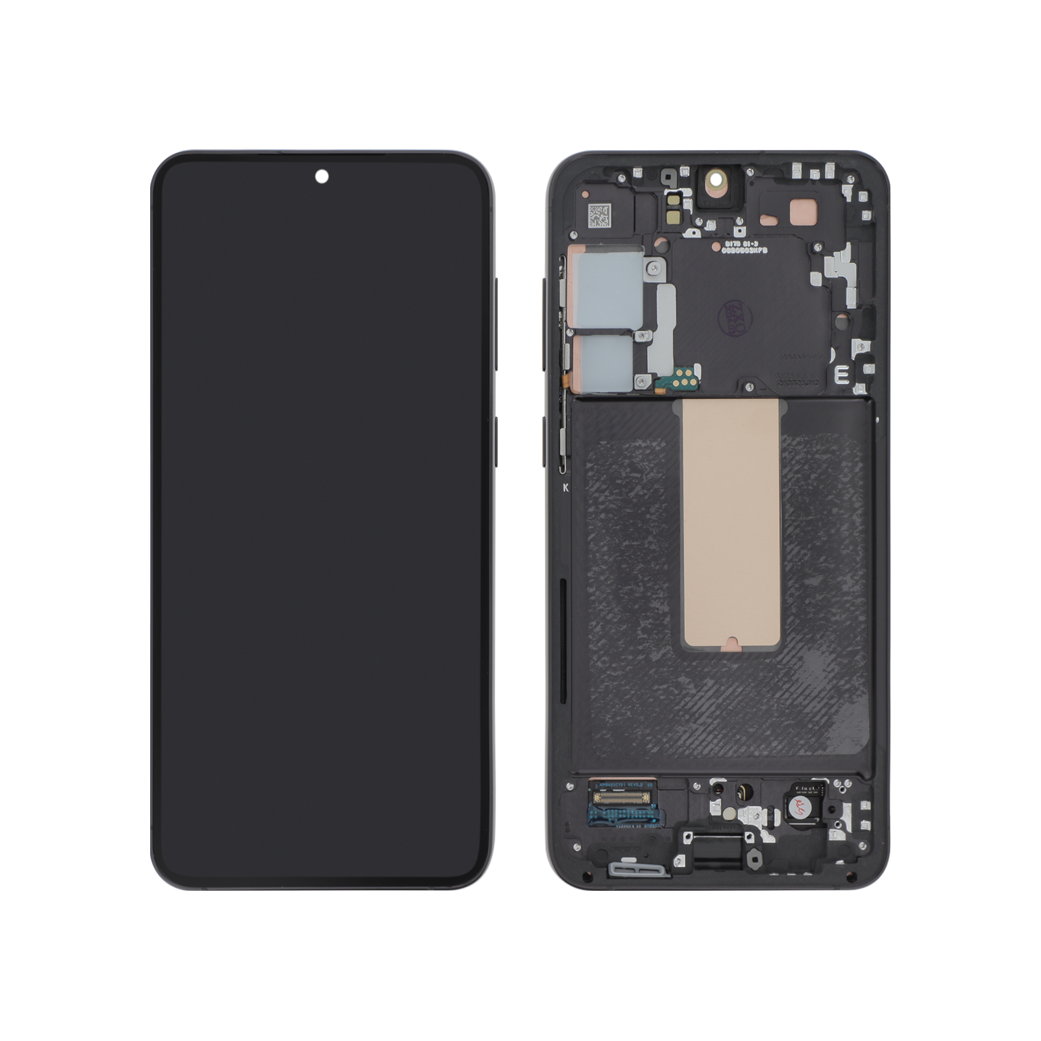 Display complet Reconditionat Samsung Galaxy S23+ S916B cu ramă Negru