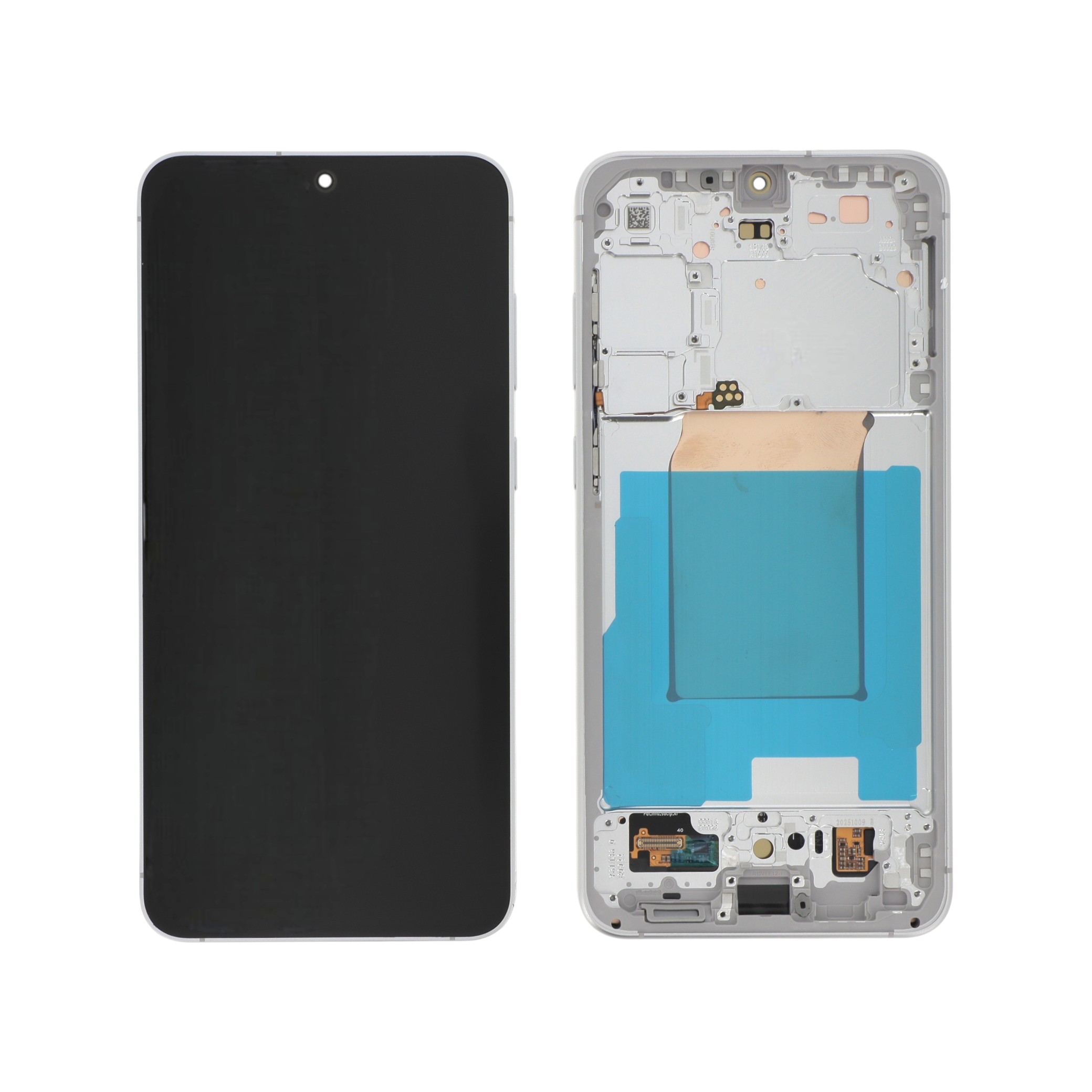 Display complet Reconditionat Samsung Galaxy S25 FE (S731B) Titanium Silver