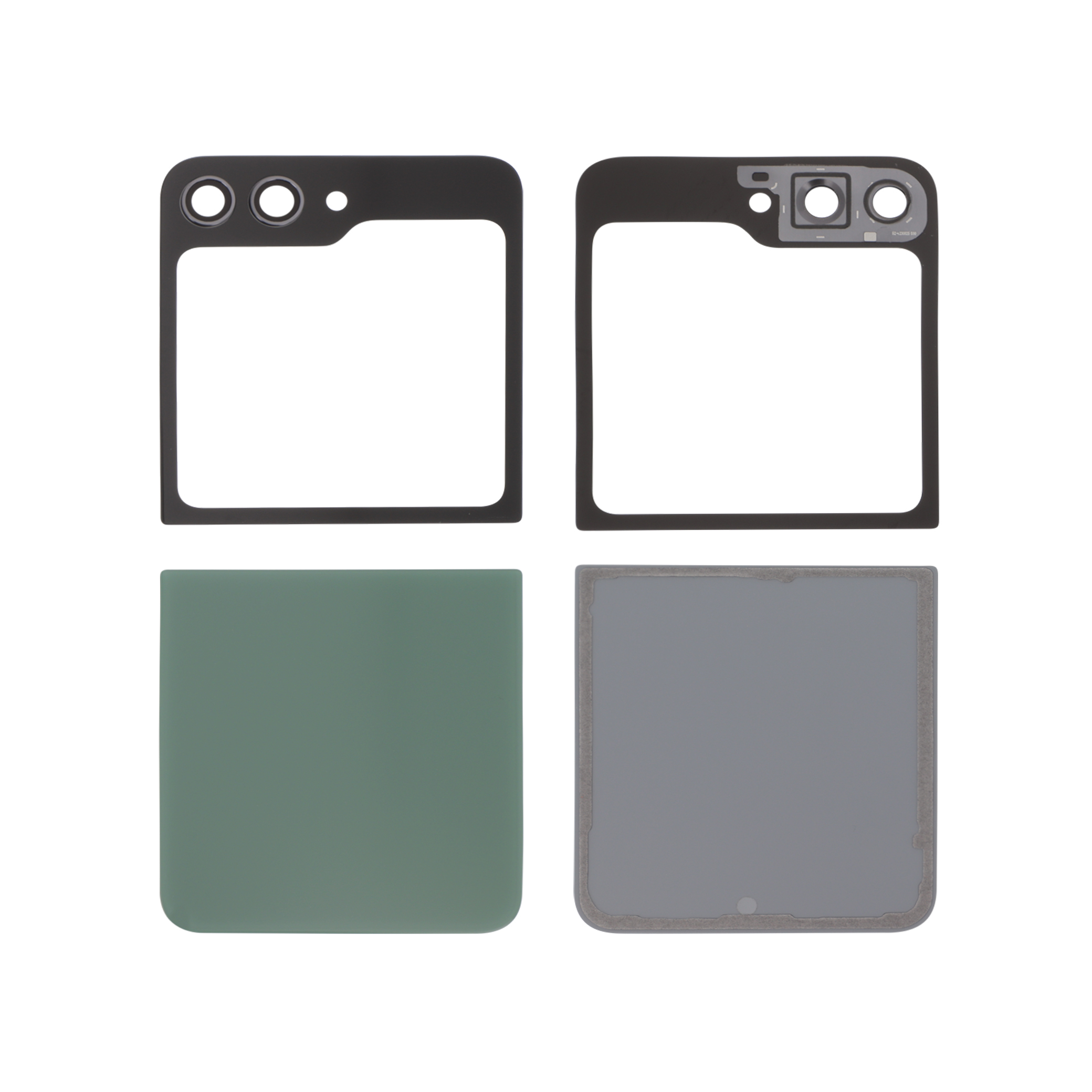 Carcasă completă Green Samsung Galaxy Z Flip5 (F731B) fara logo Compatibil