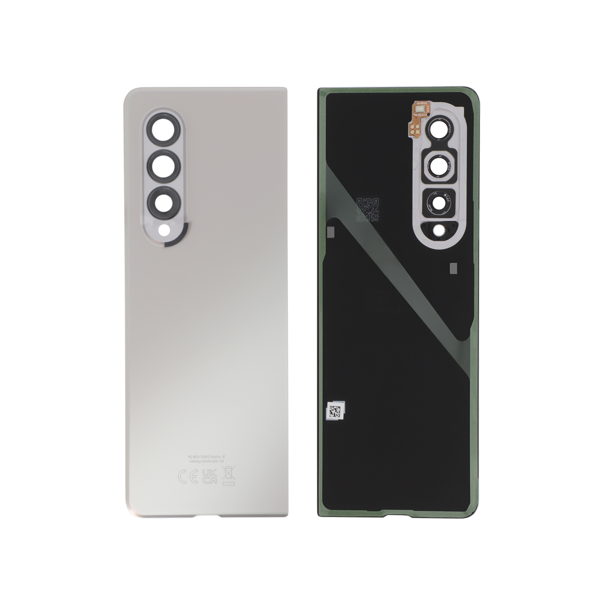 Capac spate Silver Samsung Galaxy Z Fold3 5G (F926B) Service Pack