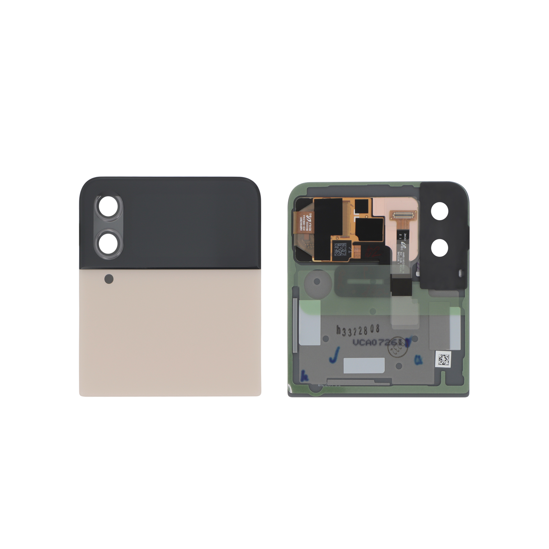 Capac spate Upper Gold Samsung Galaxy Z Flip4 (F721B) Service Pack