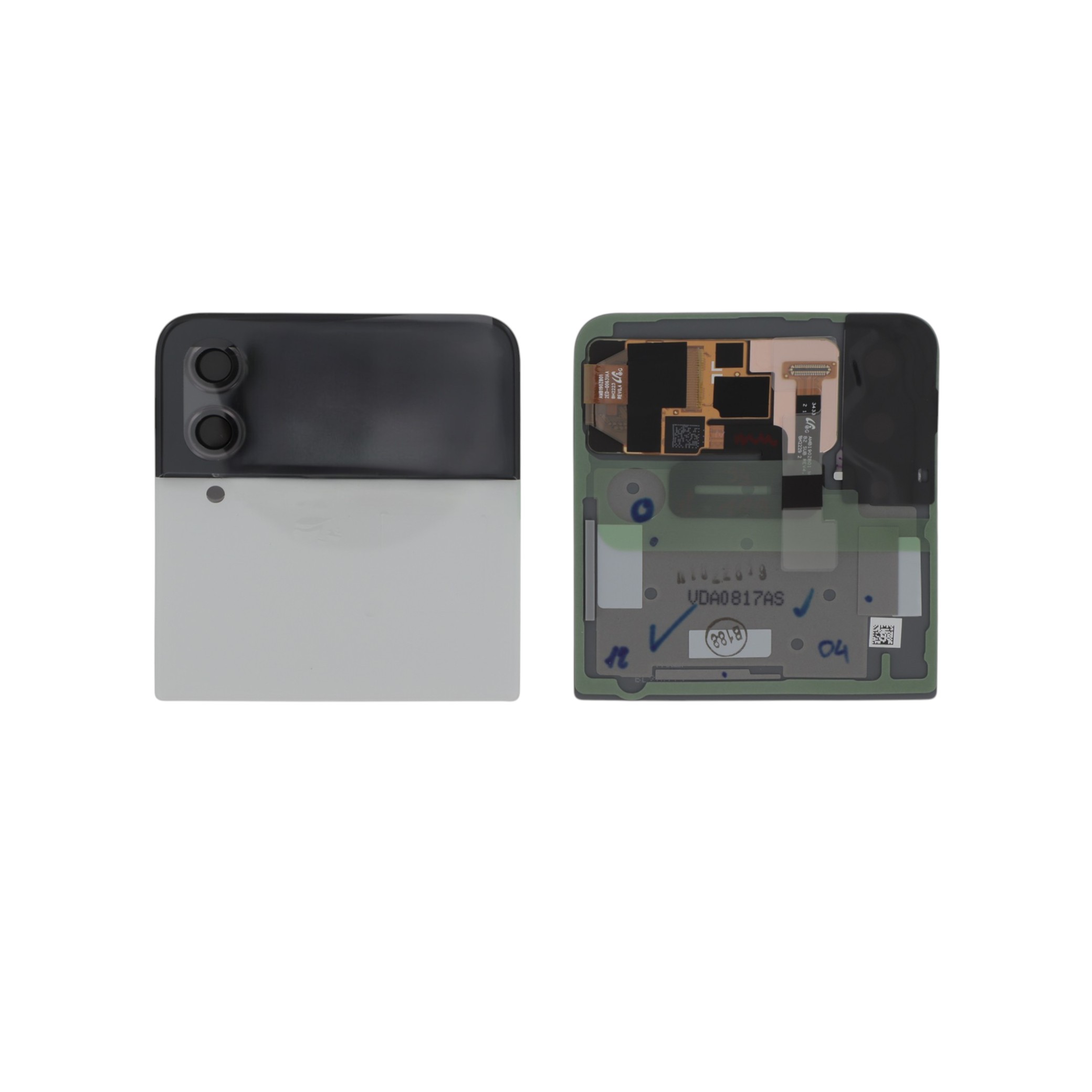 Capac spate Upper White Samsung Galaxy Z Flip4 (F721B) Service Pack