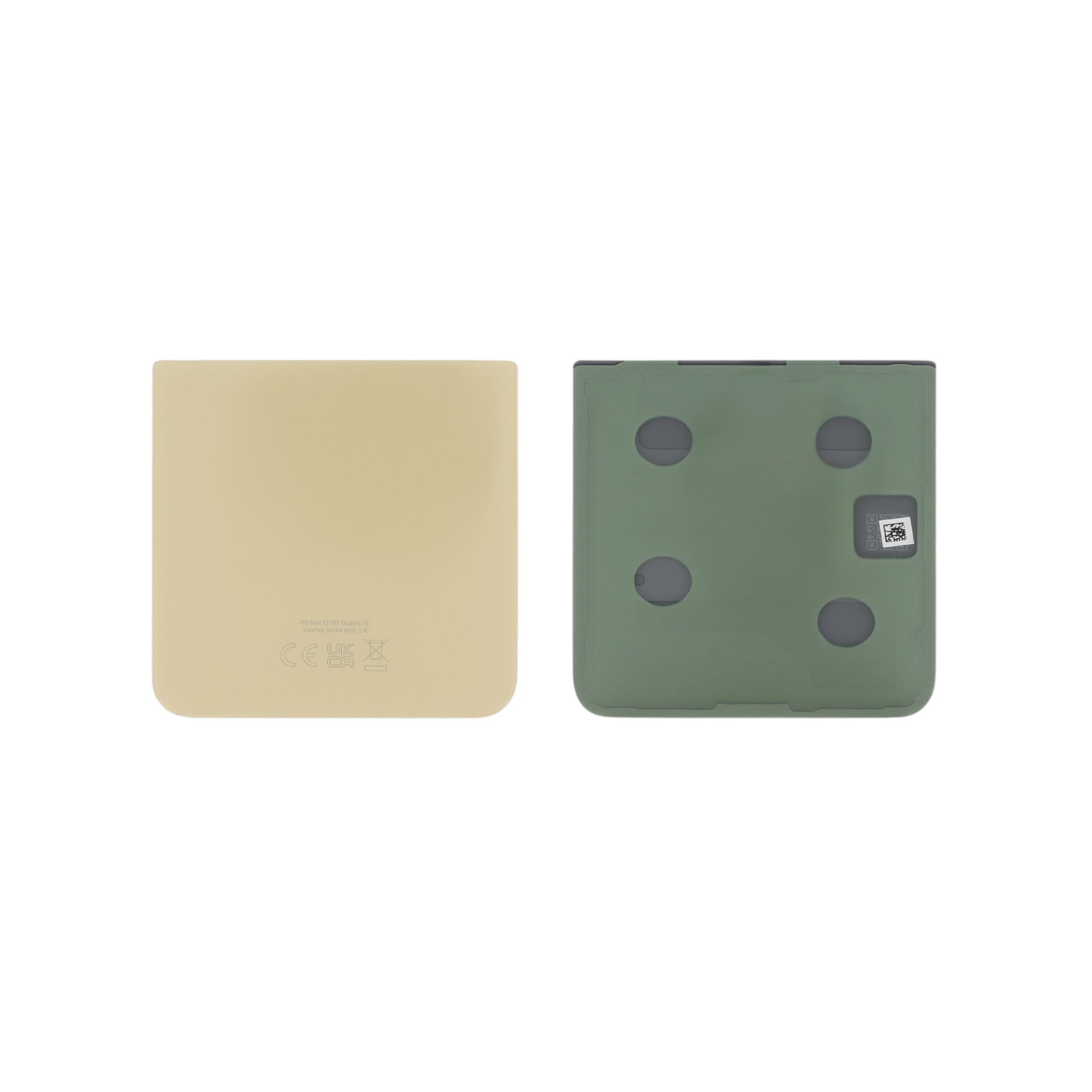 Capac spate Yellow Samsung Galaxy Z Flip4 (F721B) Service Pack