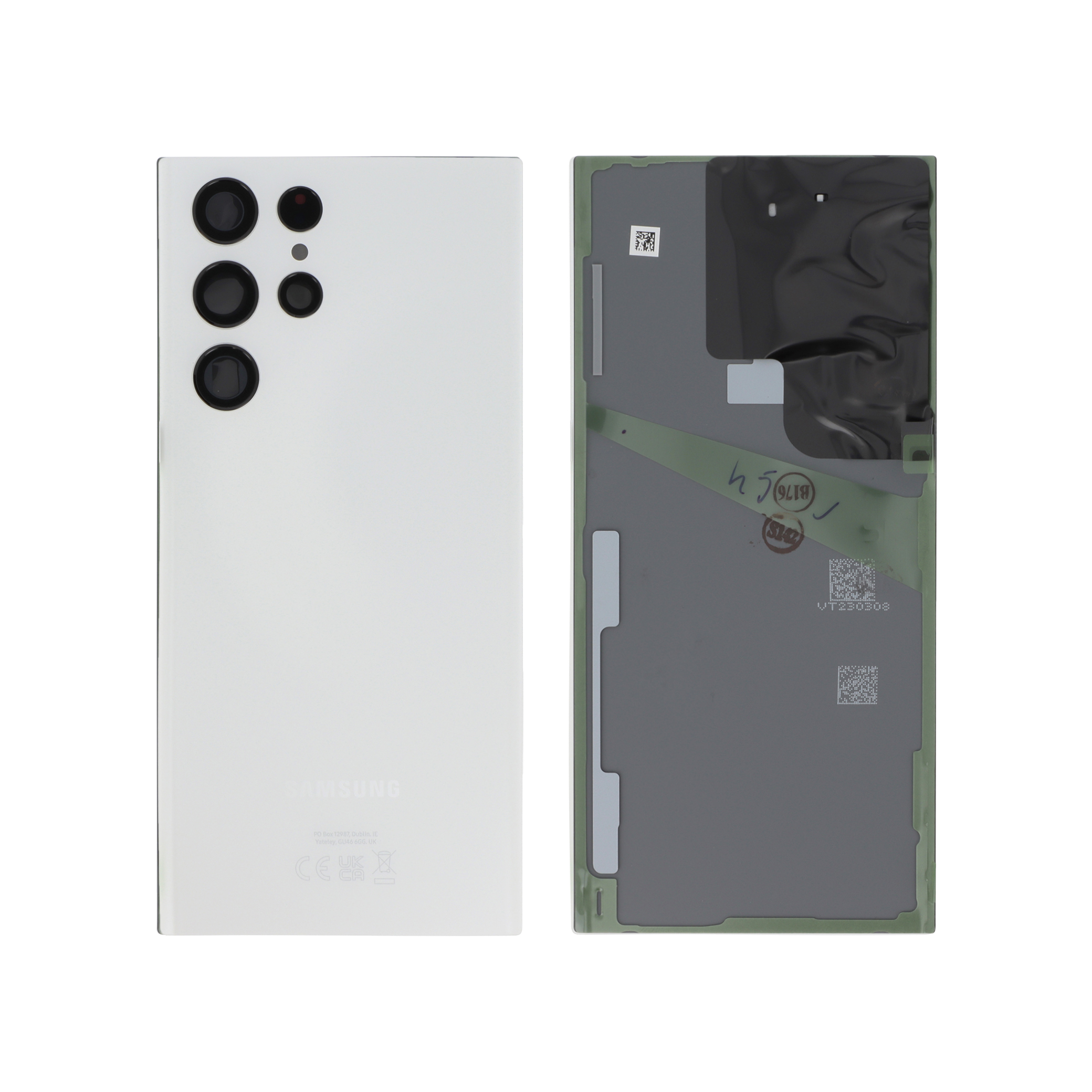 Capac spate White Samsung Galaxy S22 Ultra (S908B) Service Pack