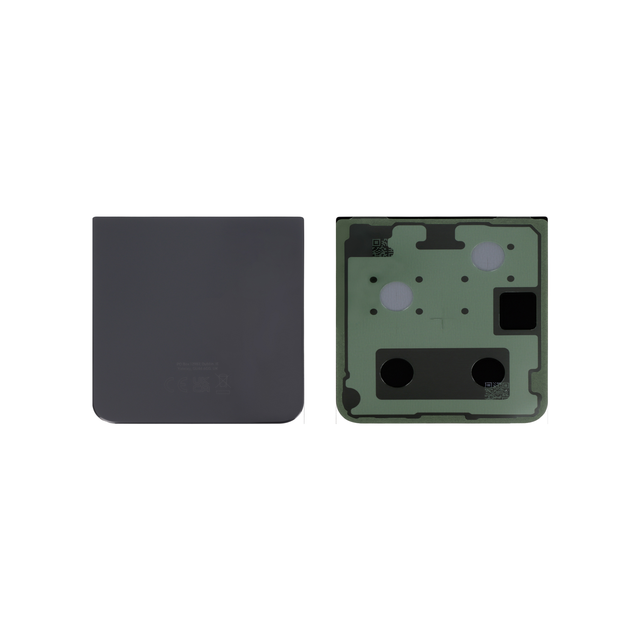 Capac spate Samsung Galaxy Z Flip5 (F731B) Graphite Service Pack