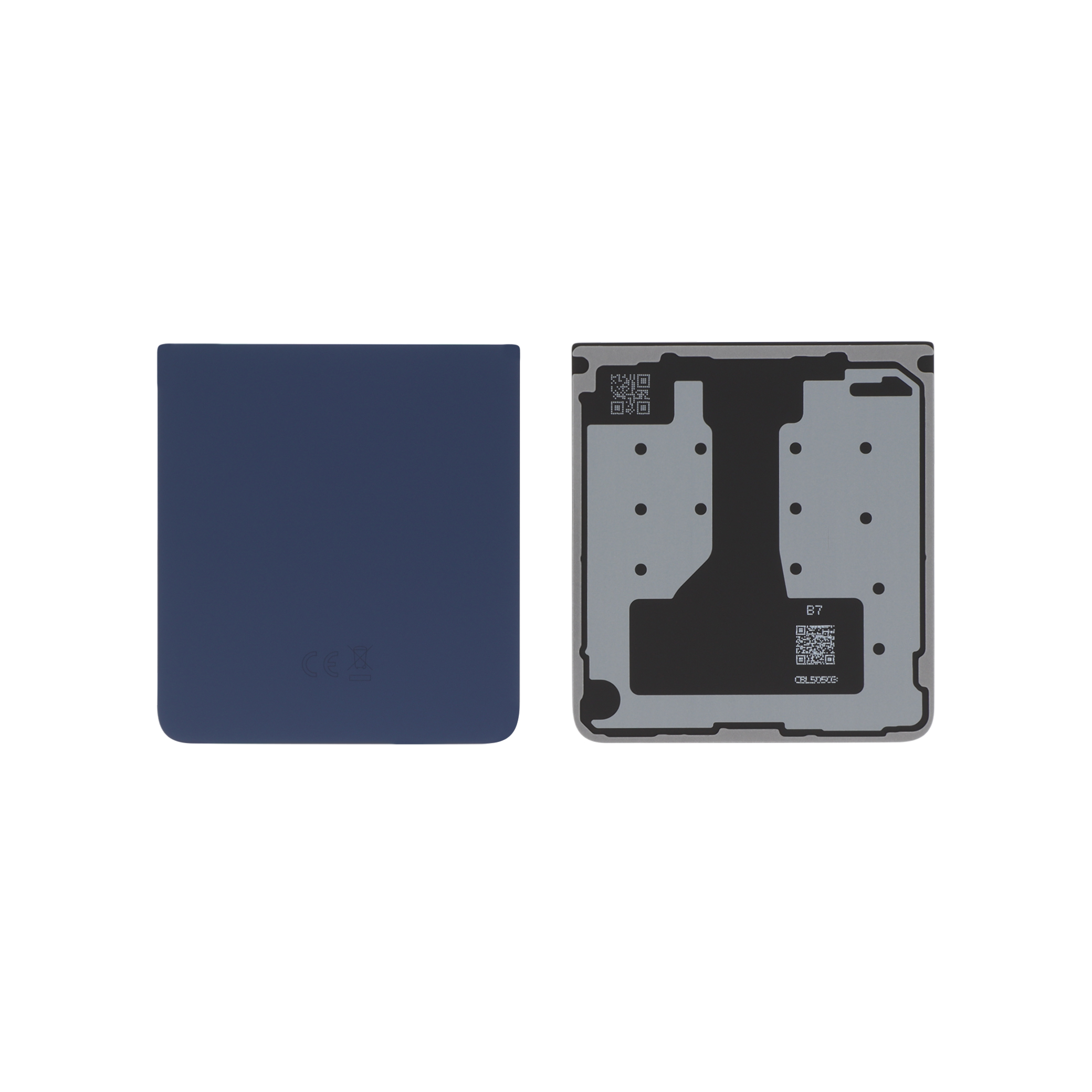 Capac spate Samsung Galaxy Z Flip7 (F766B) Night Blue Service Pack