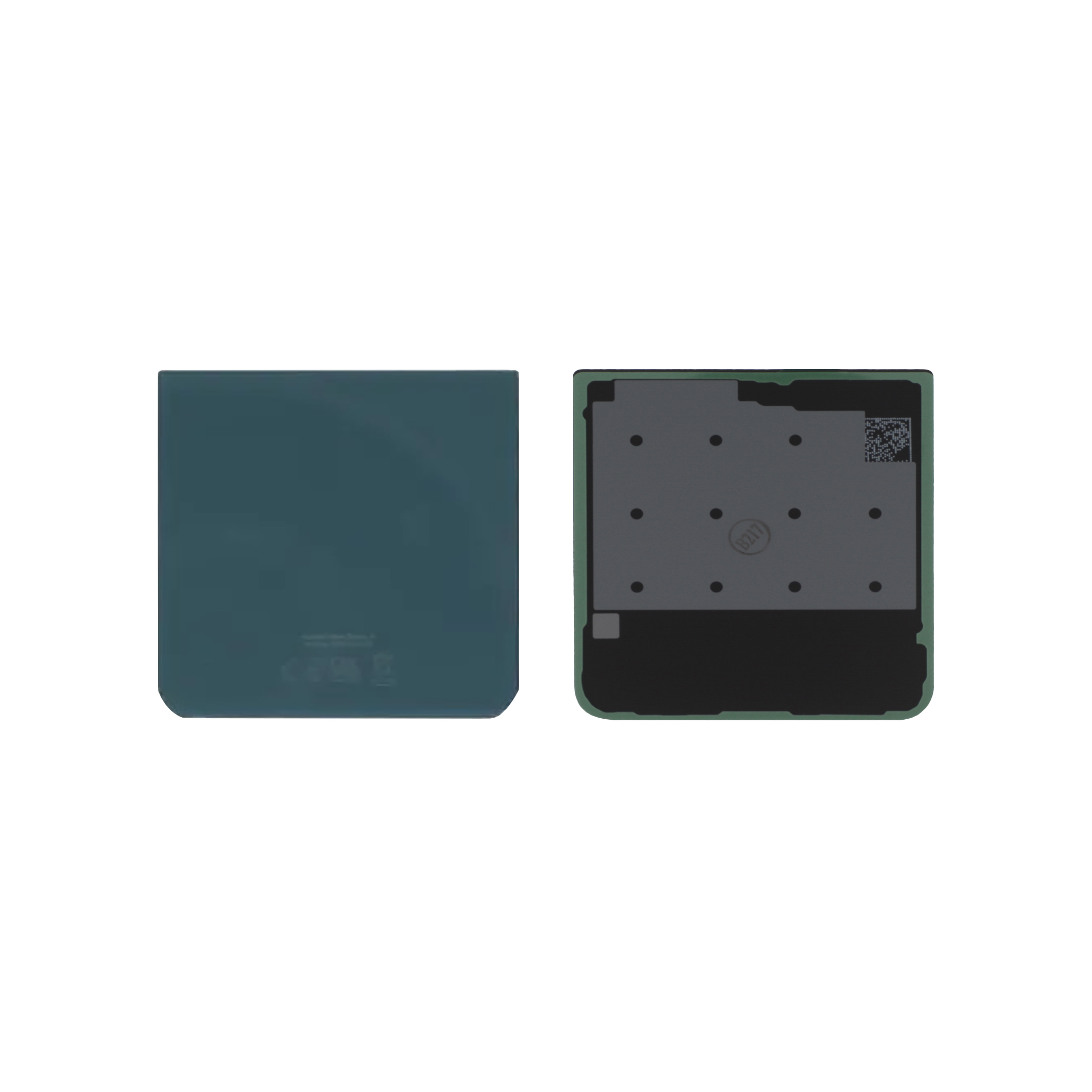 Capac spate Green Samsung Galaxy Z Flip3 5G (F711B) Service Pack