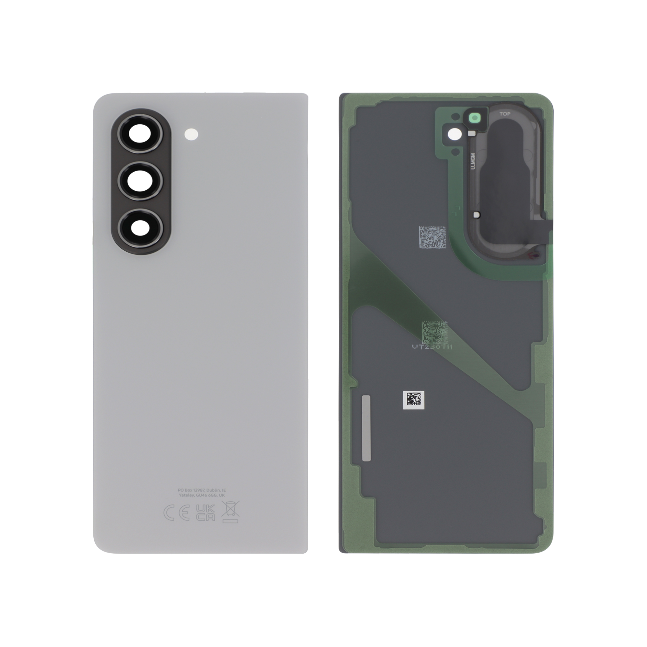 Capac spate Grey Samsung Galaxy Z Fold5 (F946B) Service Pack