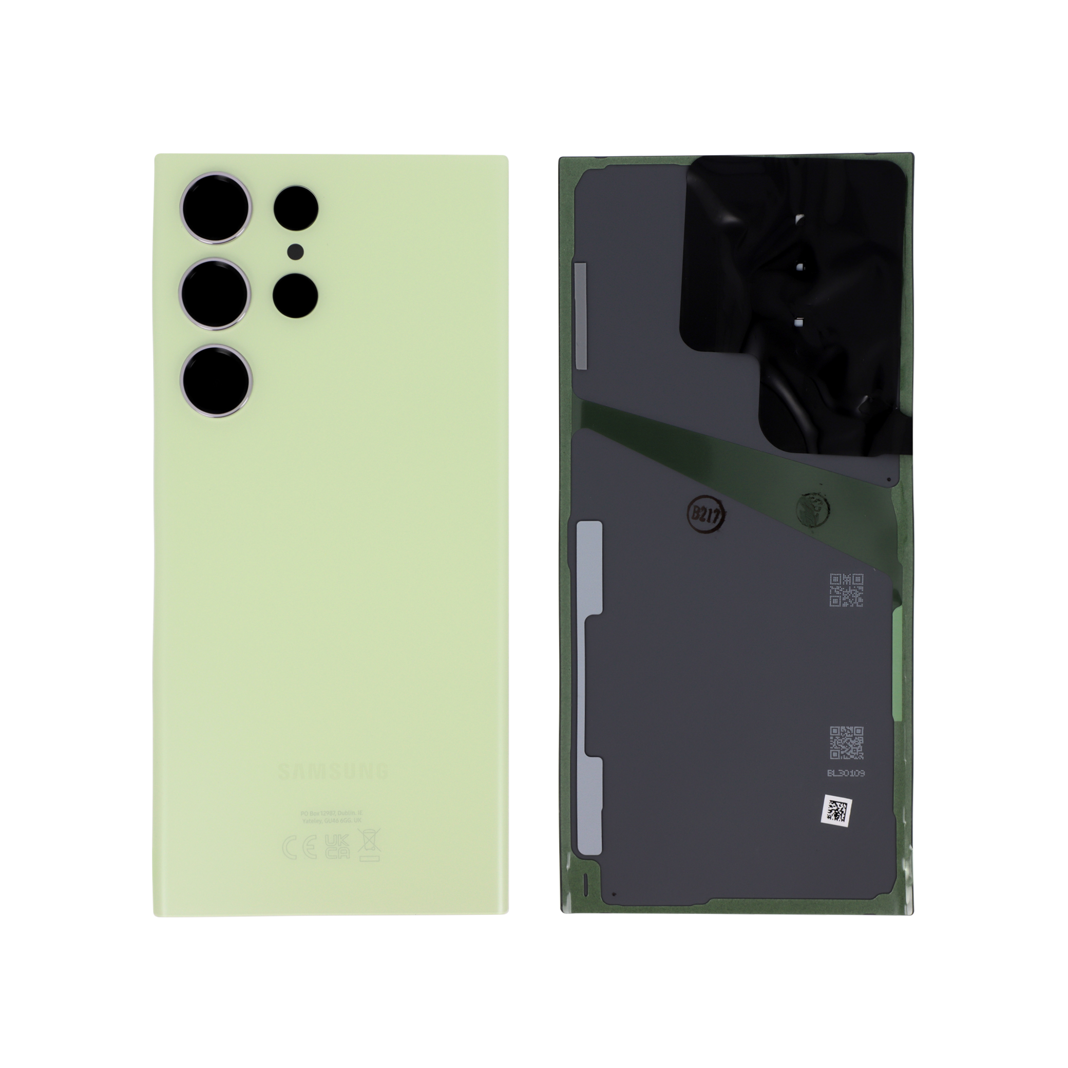 Capac spate Lime Samsung Galaxy S23 Ultra (S918B) Service Pack