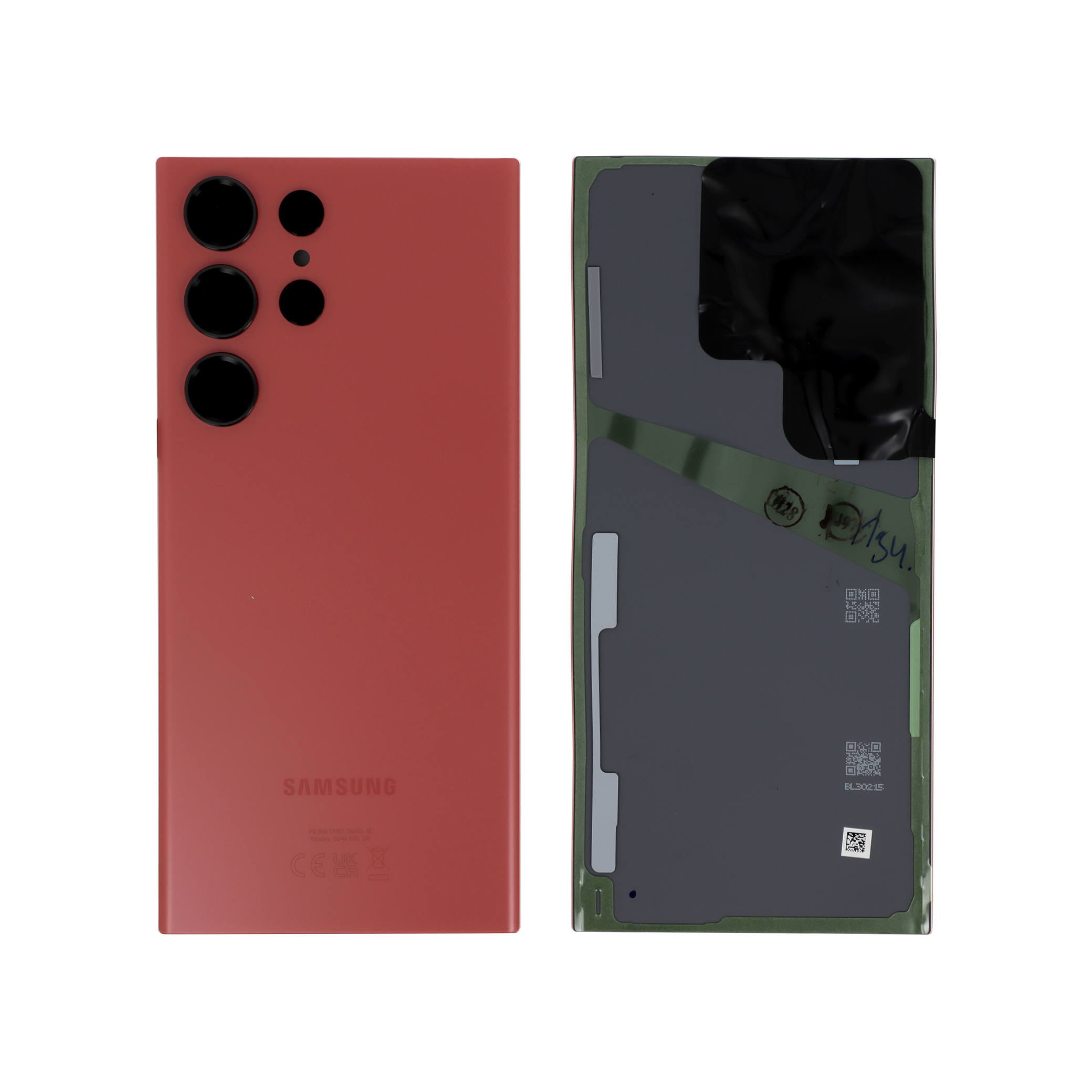 Capac spate Red Samsung Galaxy S23 Ultra (S918B) Service Pack