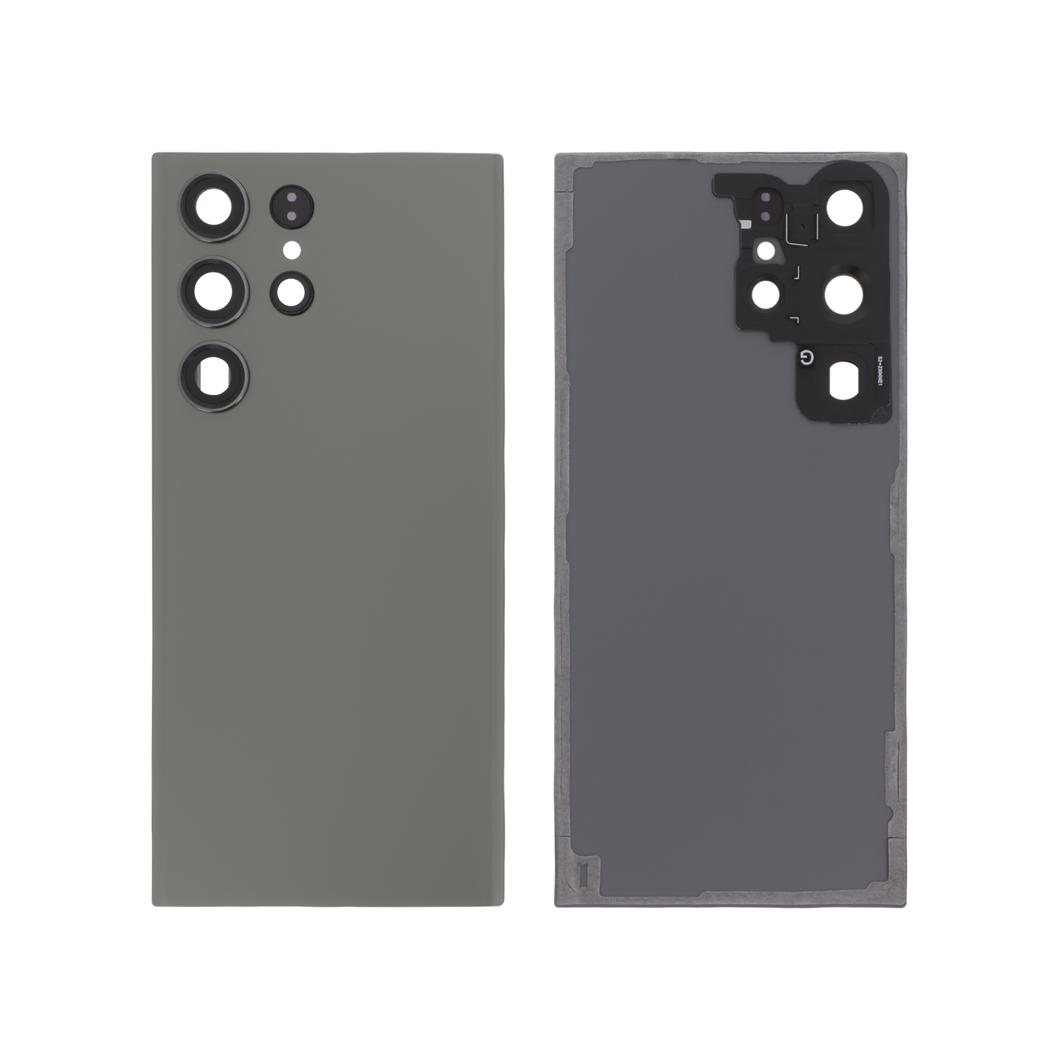 Capac spate Green Samsung Galaxy S23 Ultra (S918B) fara logo, compatibil