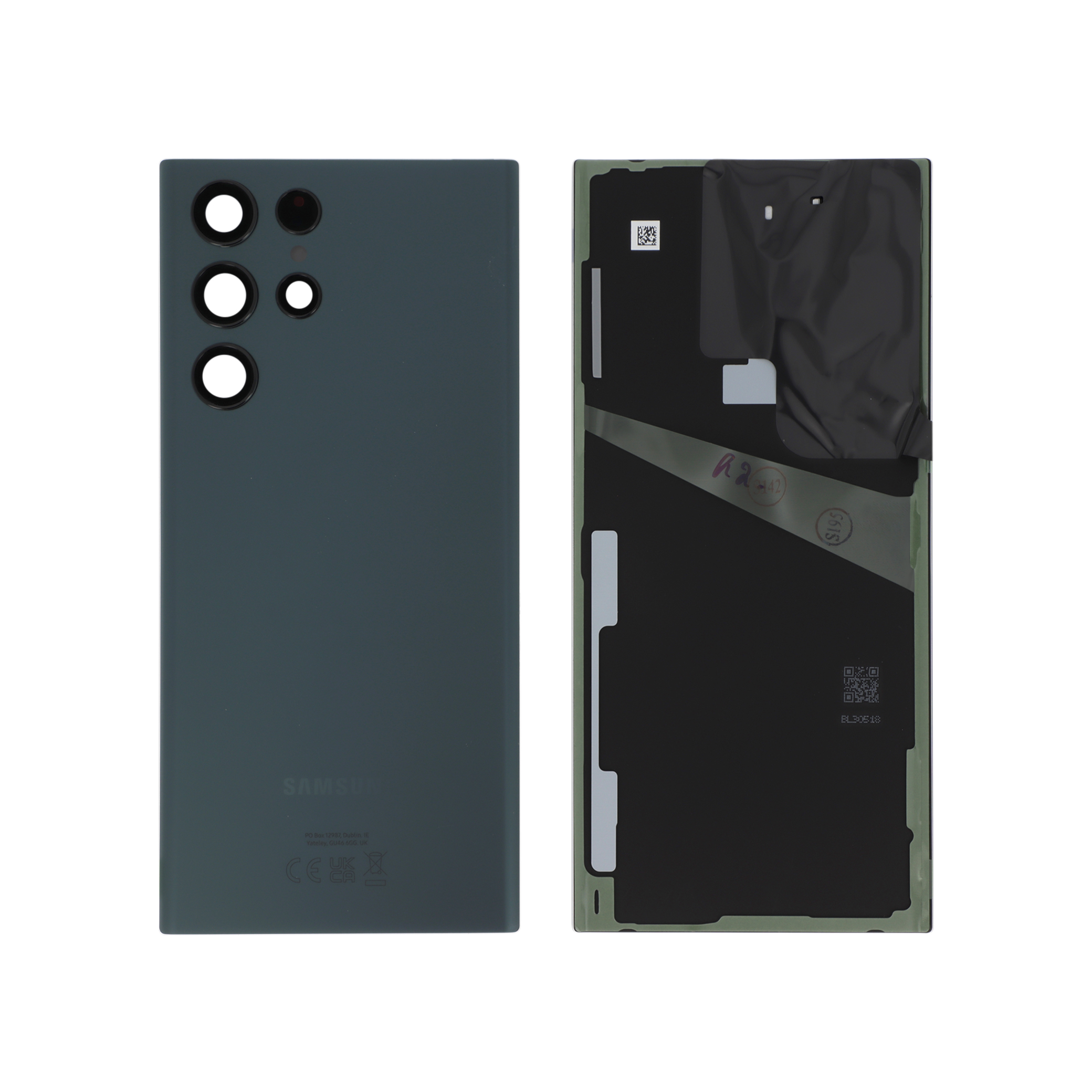 Capac spate Green Samsung Galaxy S22 Ultra (S908B) Service Pack