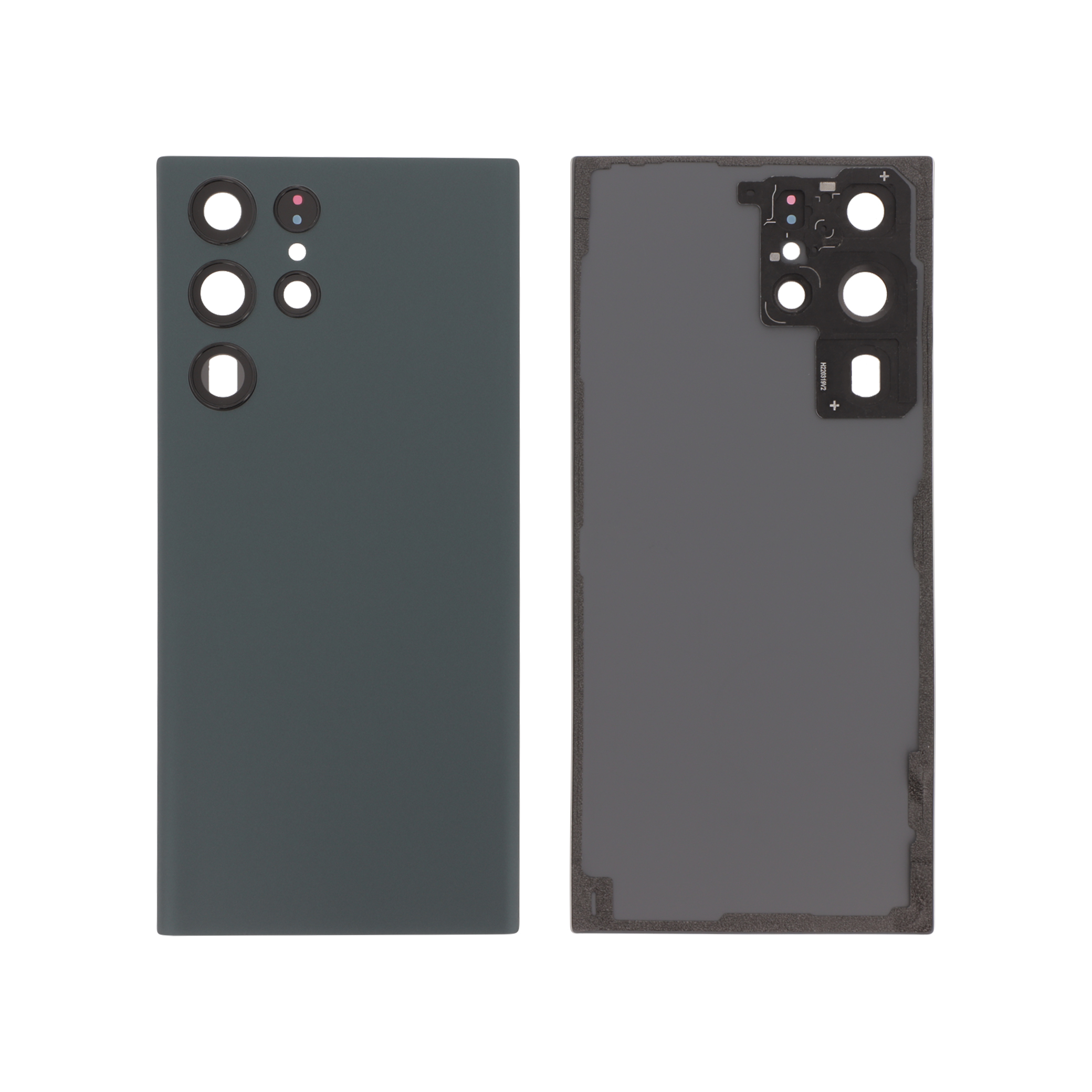 Capac spate Green Cameră Samsung Galaxy S22 Ultra (S908B) fara logo