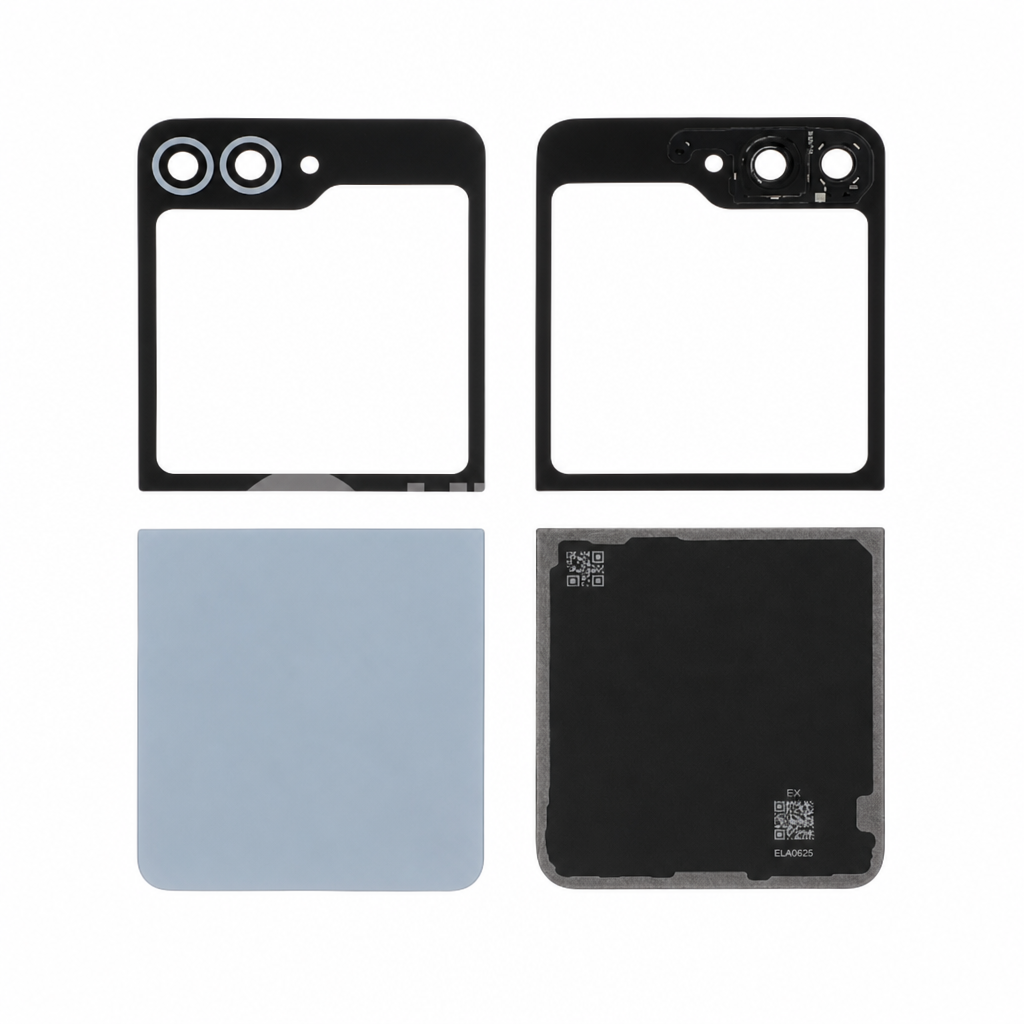 Capac spate Blue Samsung Galaxy Z Flip6 (F741B) Compatibil