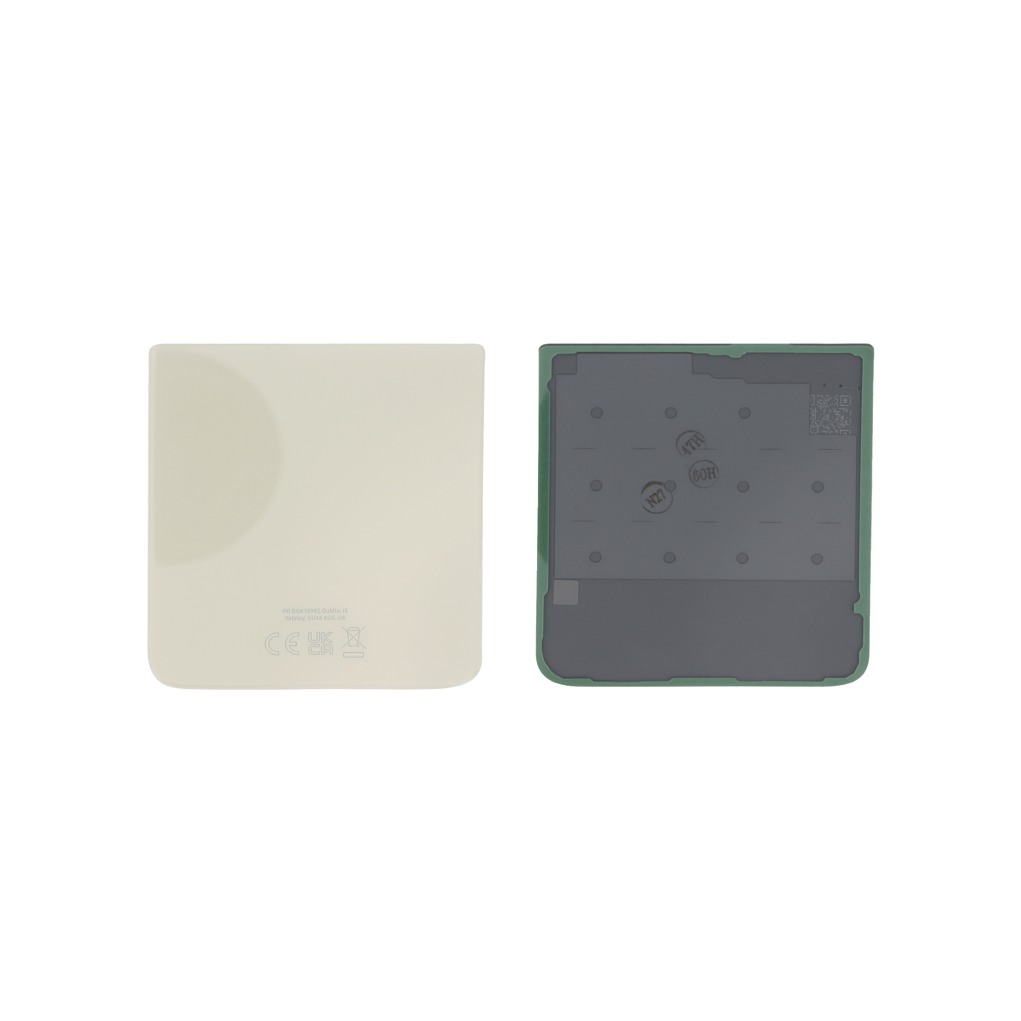 Capac spate Beige Samsung Galaxy Z Flip3 5G (F711B) Service Pack