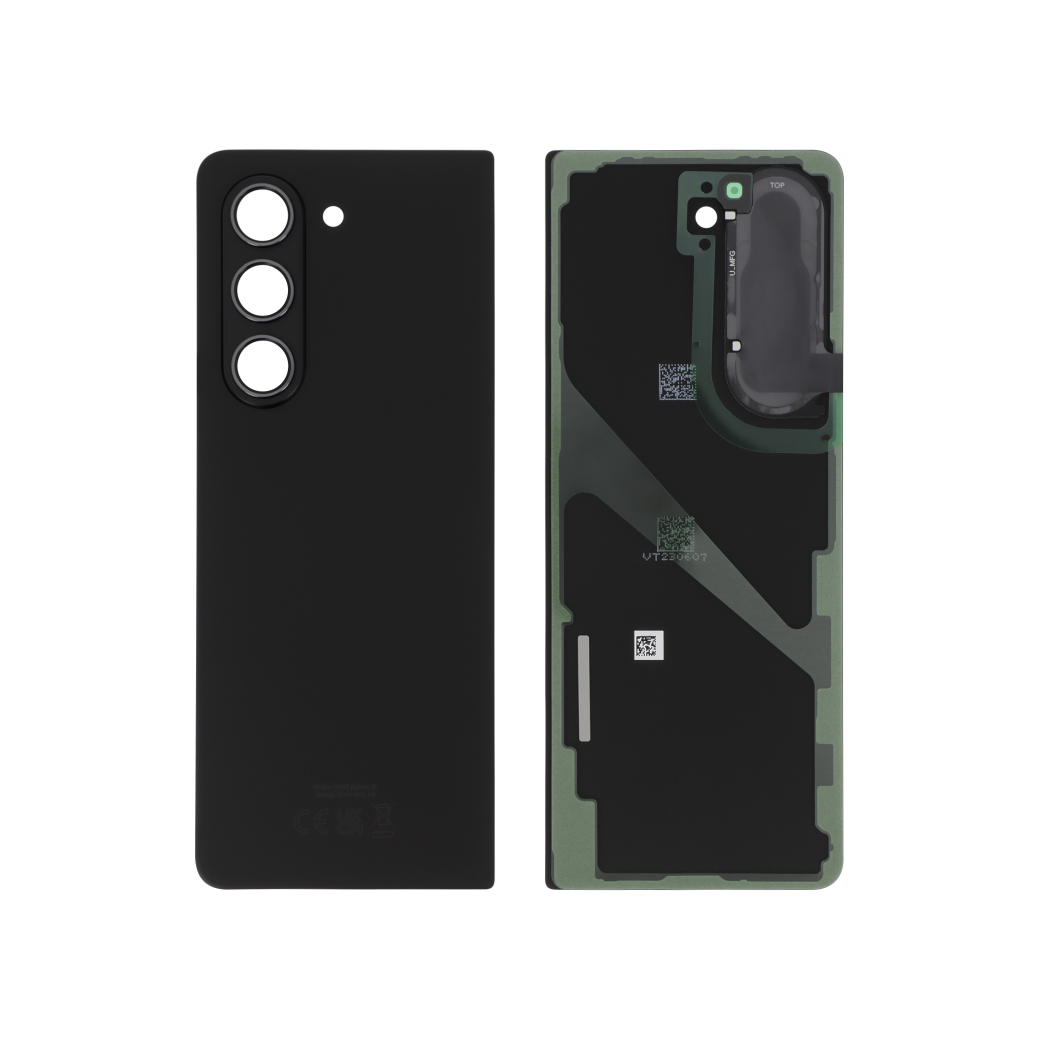 Capac spate Black Samsung Galaxy Z Fold5 (F946B) Service Pack