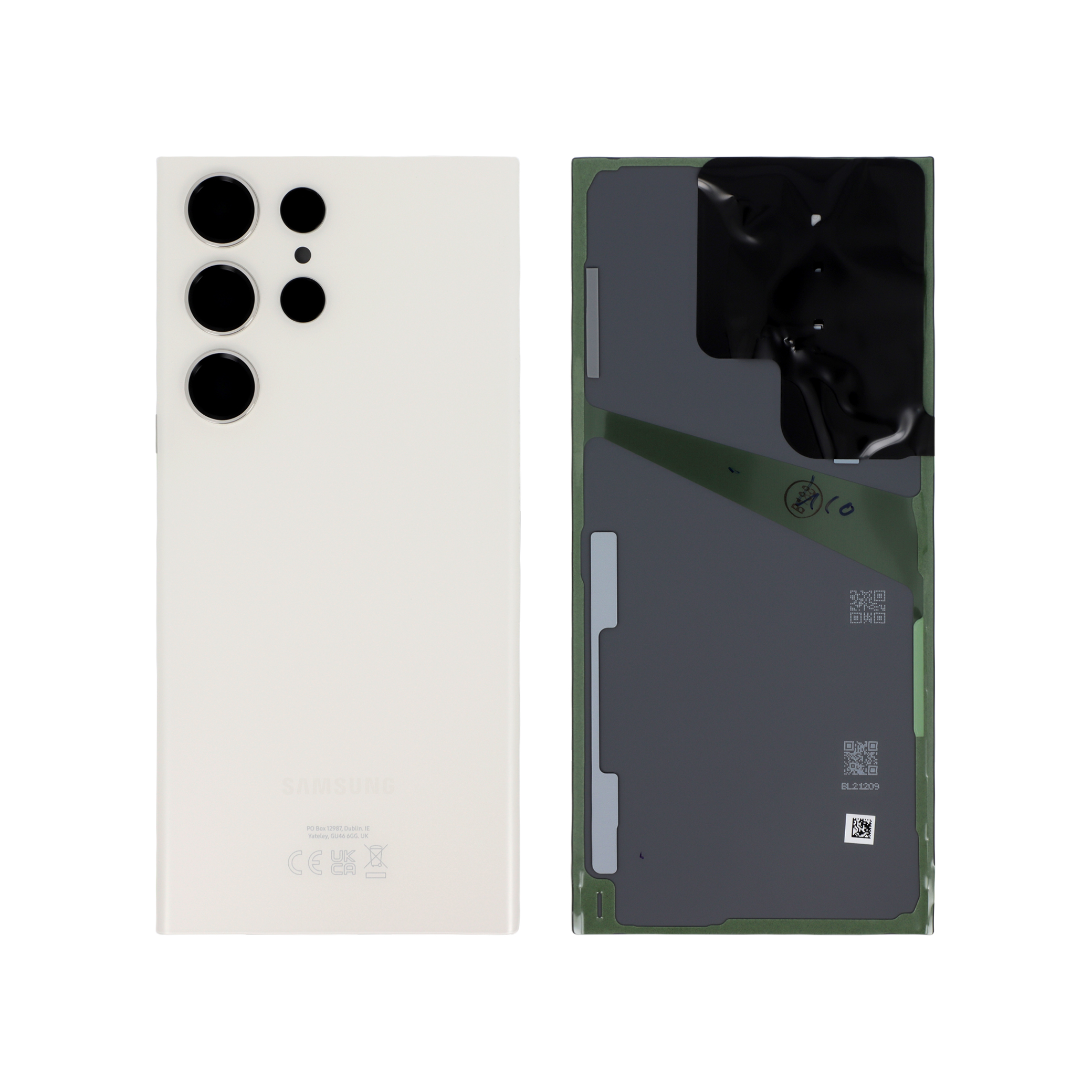 Capac spate Cream Samsung Galaxy S23 Ultra (S918B) Service Pack