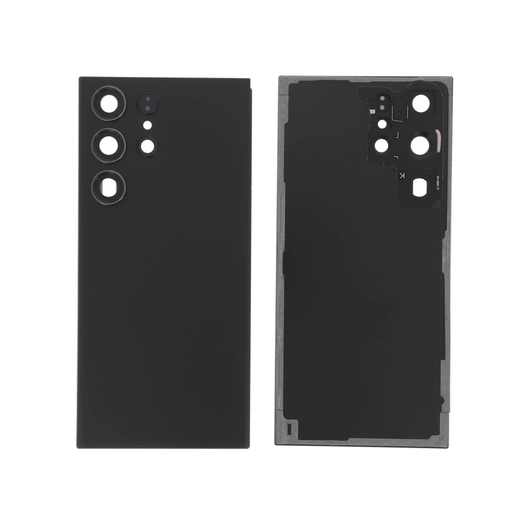 Capac spate Black Samsung Galaxy S23 Ultra (S918B) fara logo, Compatibil