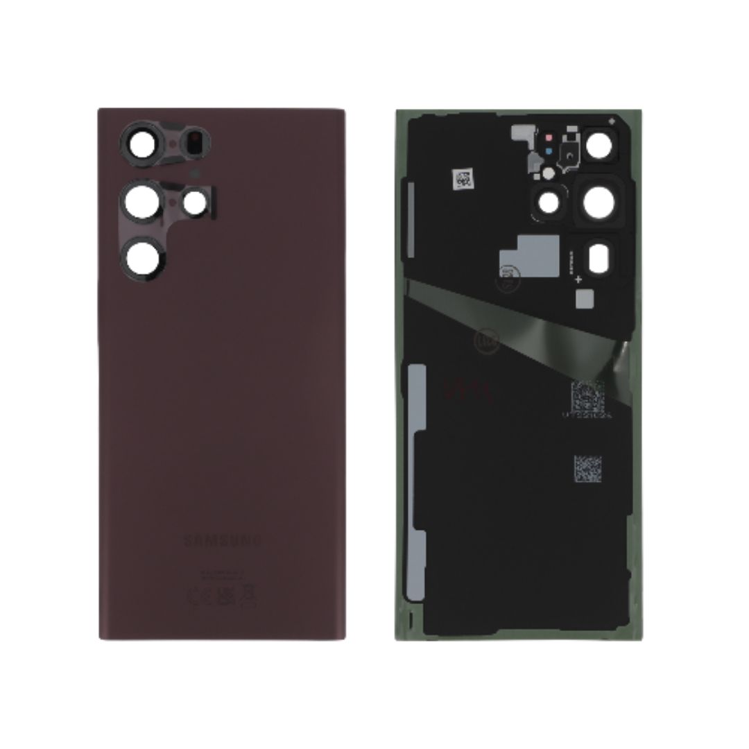 Capac spate Bordeaux Samsung Galaxy S22 Ultra (S908B) Service Pack