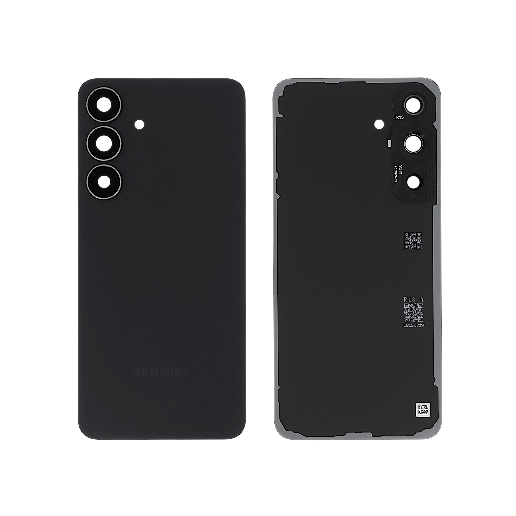 Capac spate Absolute Black Samsung Galaxy S25 FE (S731B) Service Pack