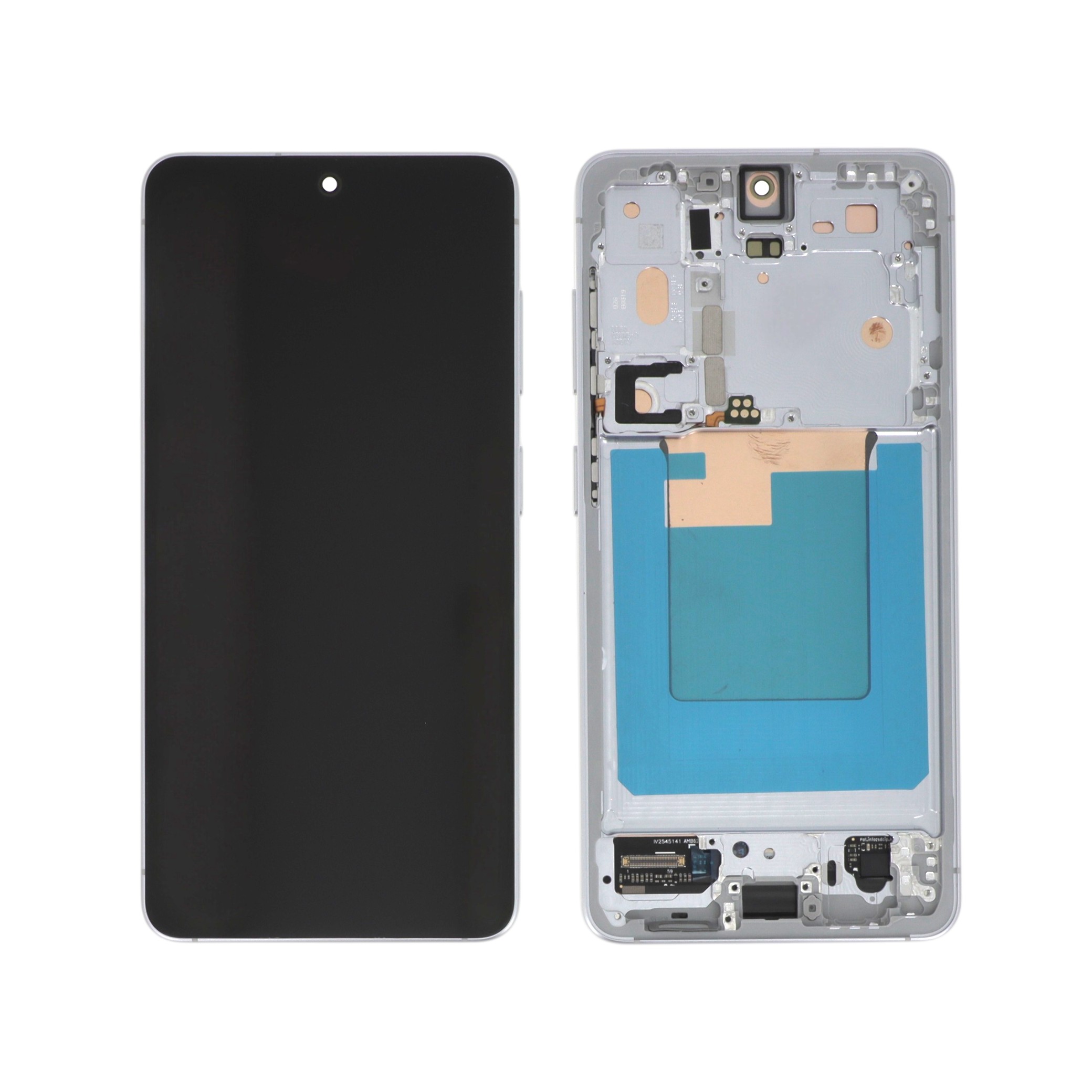 Display complet cu ramă Silver Samsung Galaxy S26 (S942B) Reconditionat