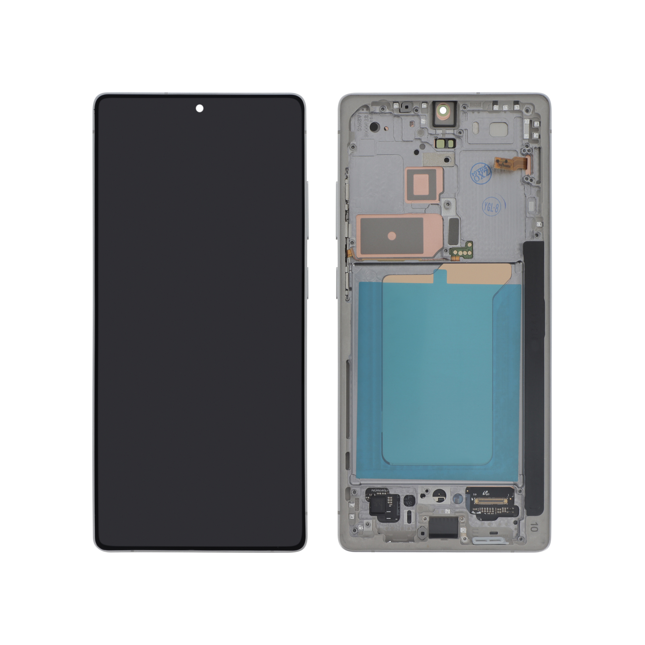 Display complet cu ramă Samsung Galaxy S25 Ultra (S938B) Silver Reconditionat