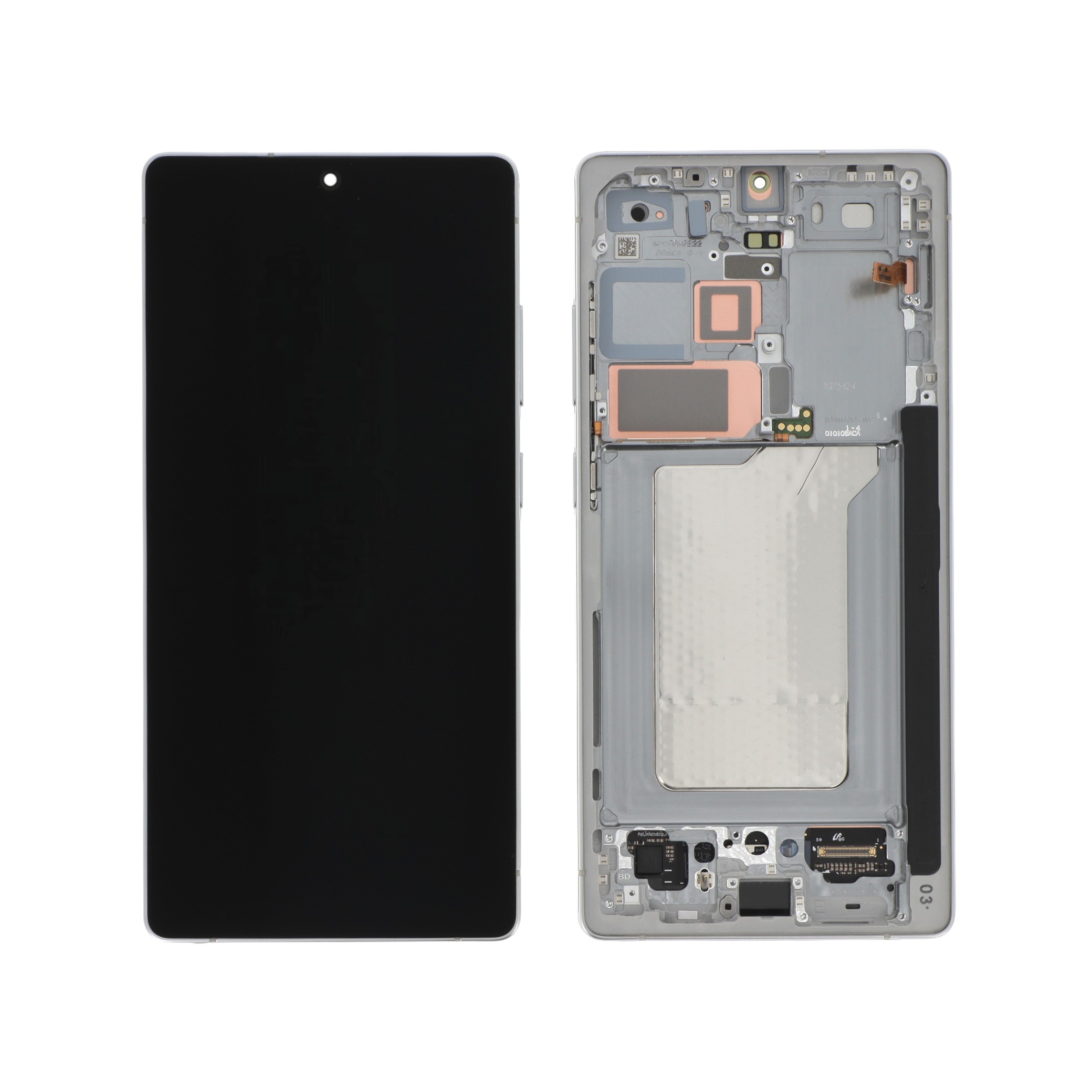 Display complet Samsung Galaxy S25 Ultra (S938B) Silver Service Pack PA
