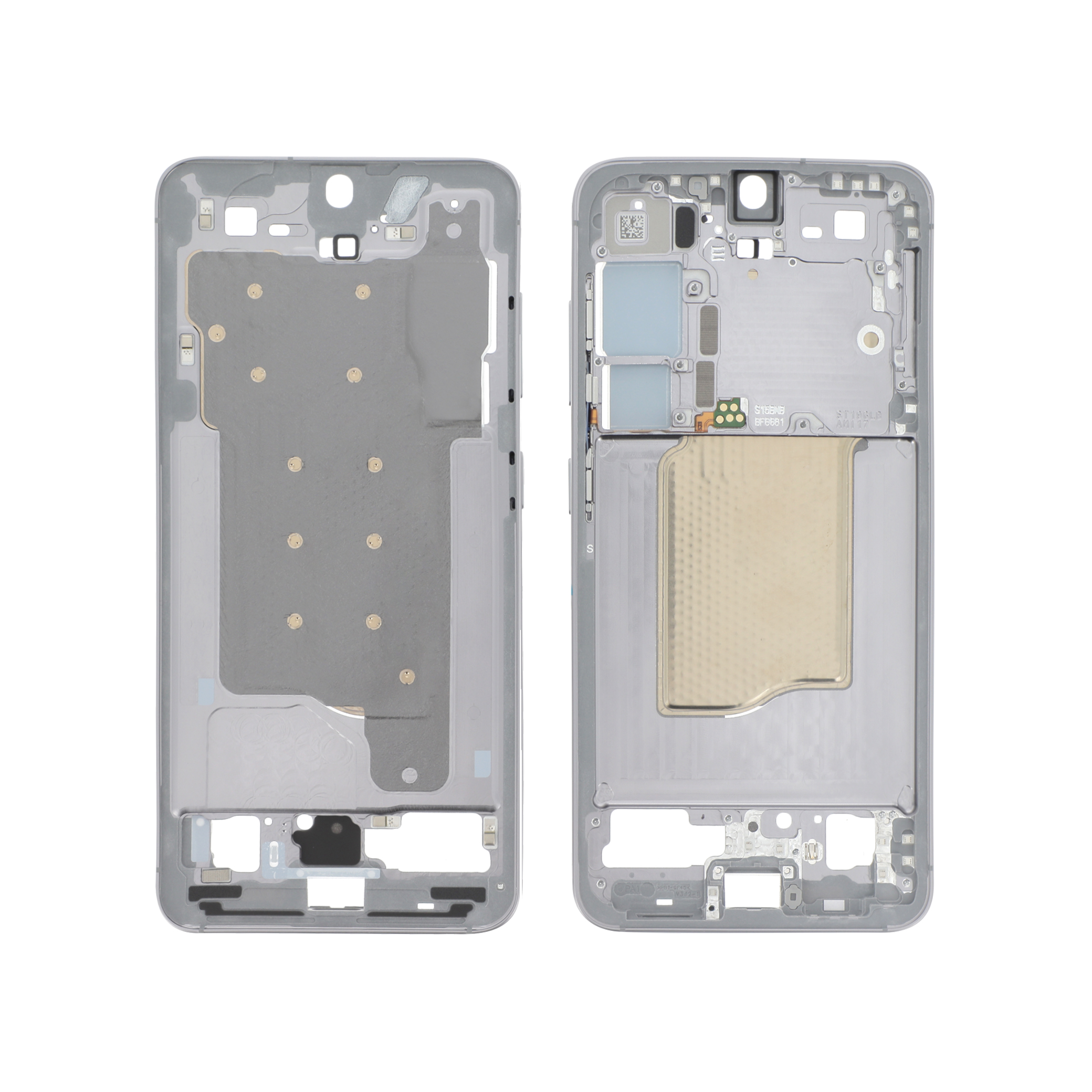 Midframe Gray Samsung Galaxy S25 (S931B) Service Pack