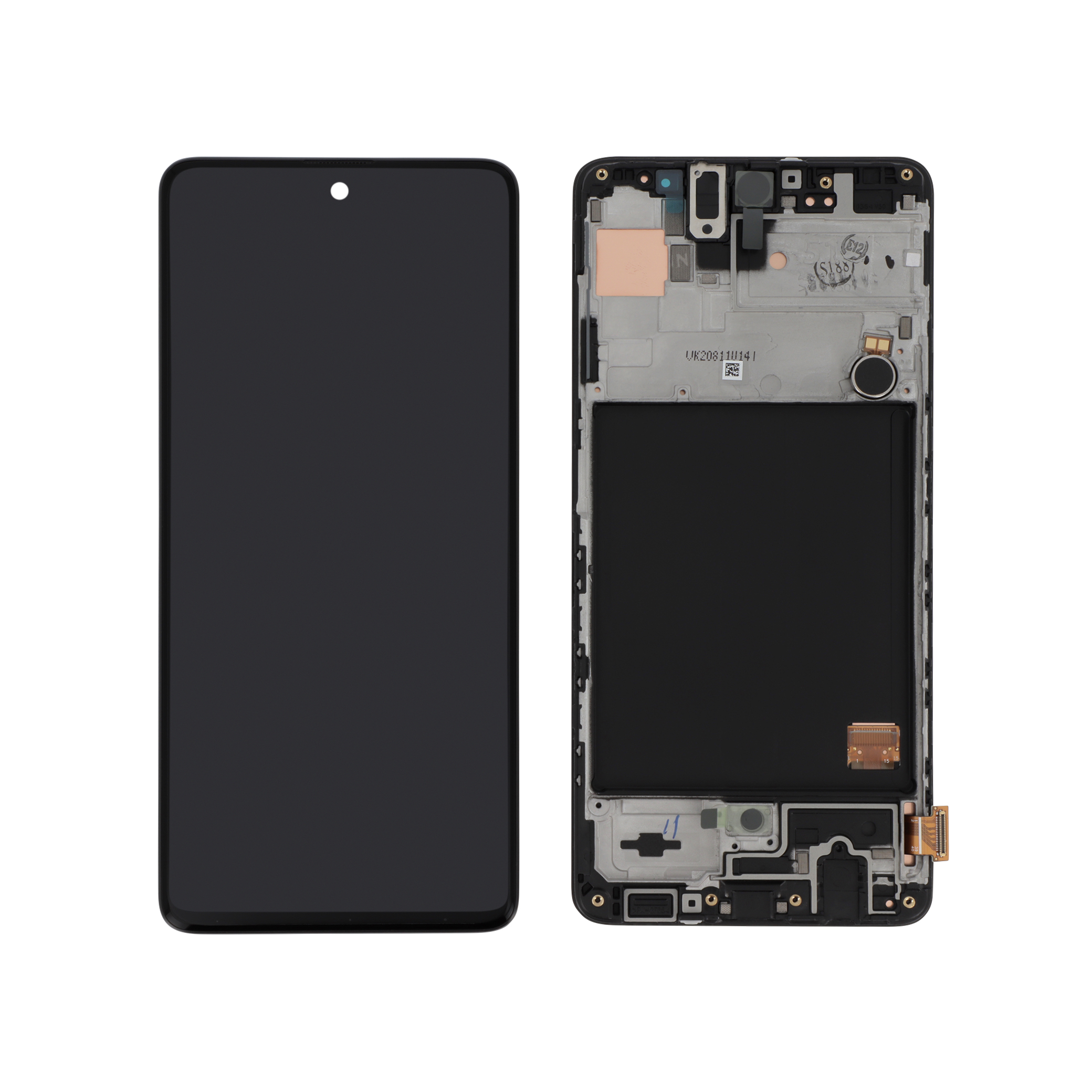 Complete Screen Samsung Galaxy A51 (A515F) Black Service Pack
