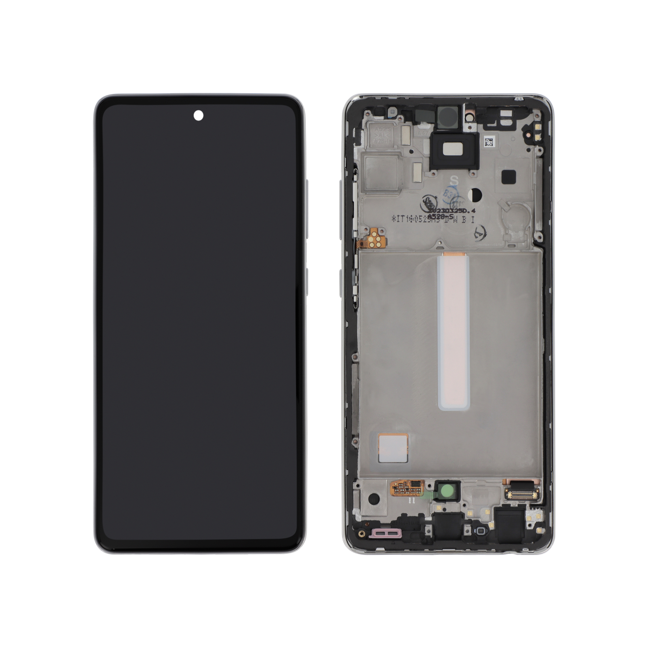Display complet Samsung Galaxy A52s 5G A528B Alb Service Pack