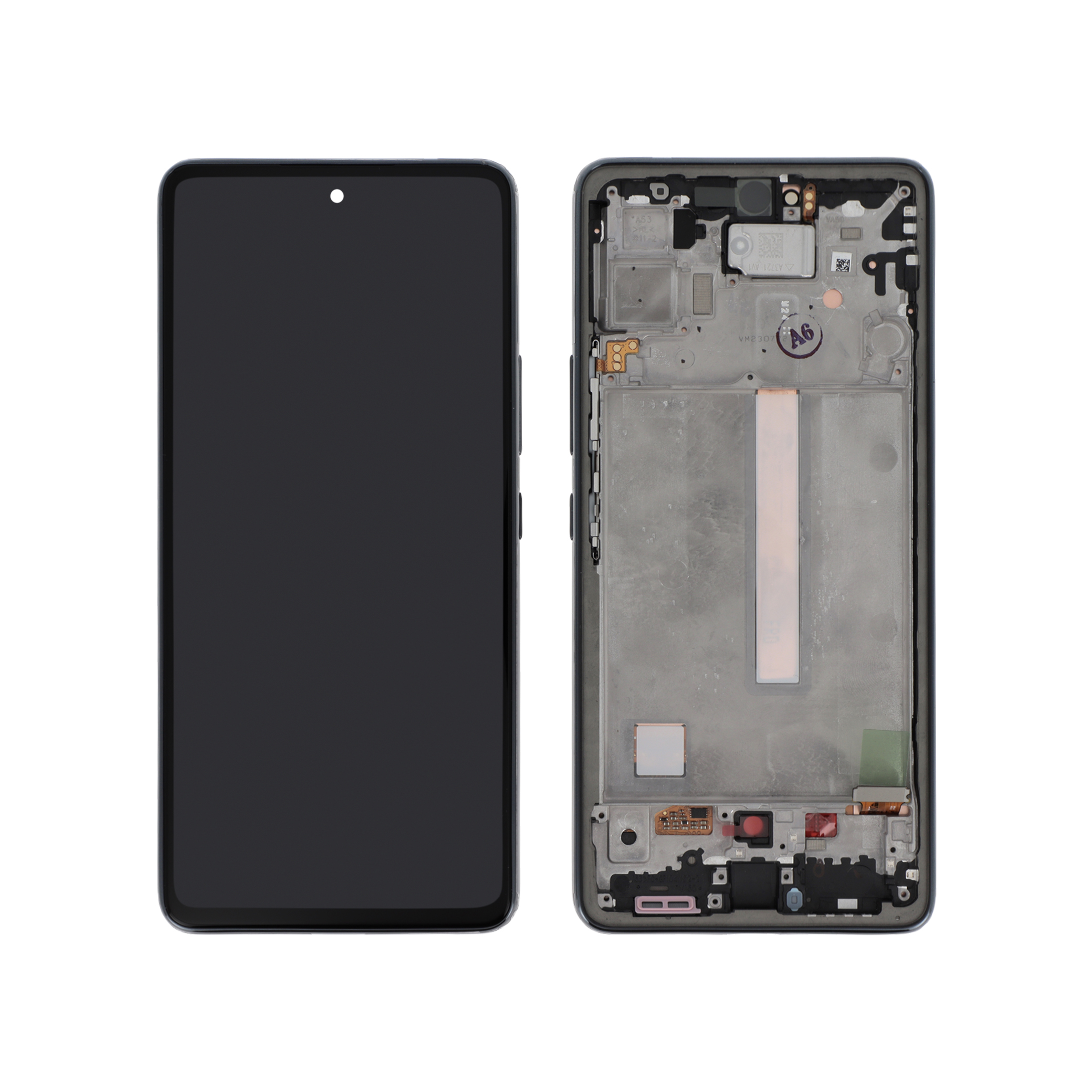 Display complet Samsung Galaxy A53 5G (A536B) Negru Service Pack