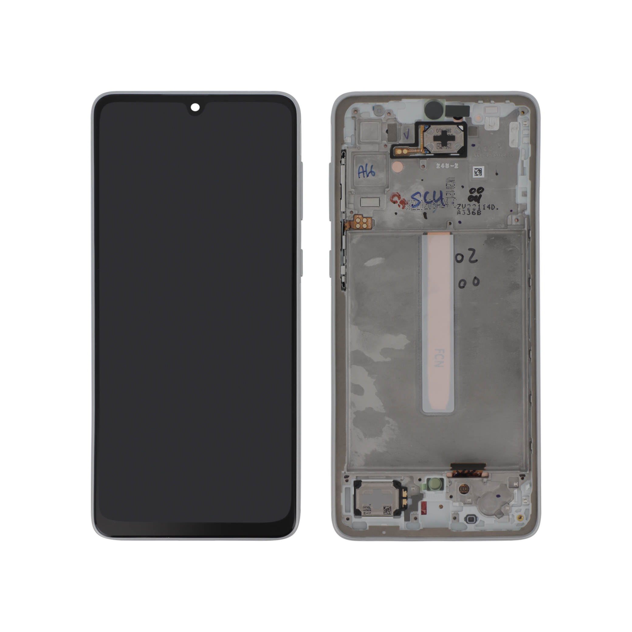 Display complet Samsung Galaxy A33 5G (A336B) Alb Service Pack